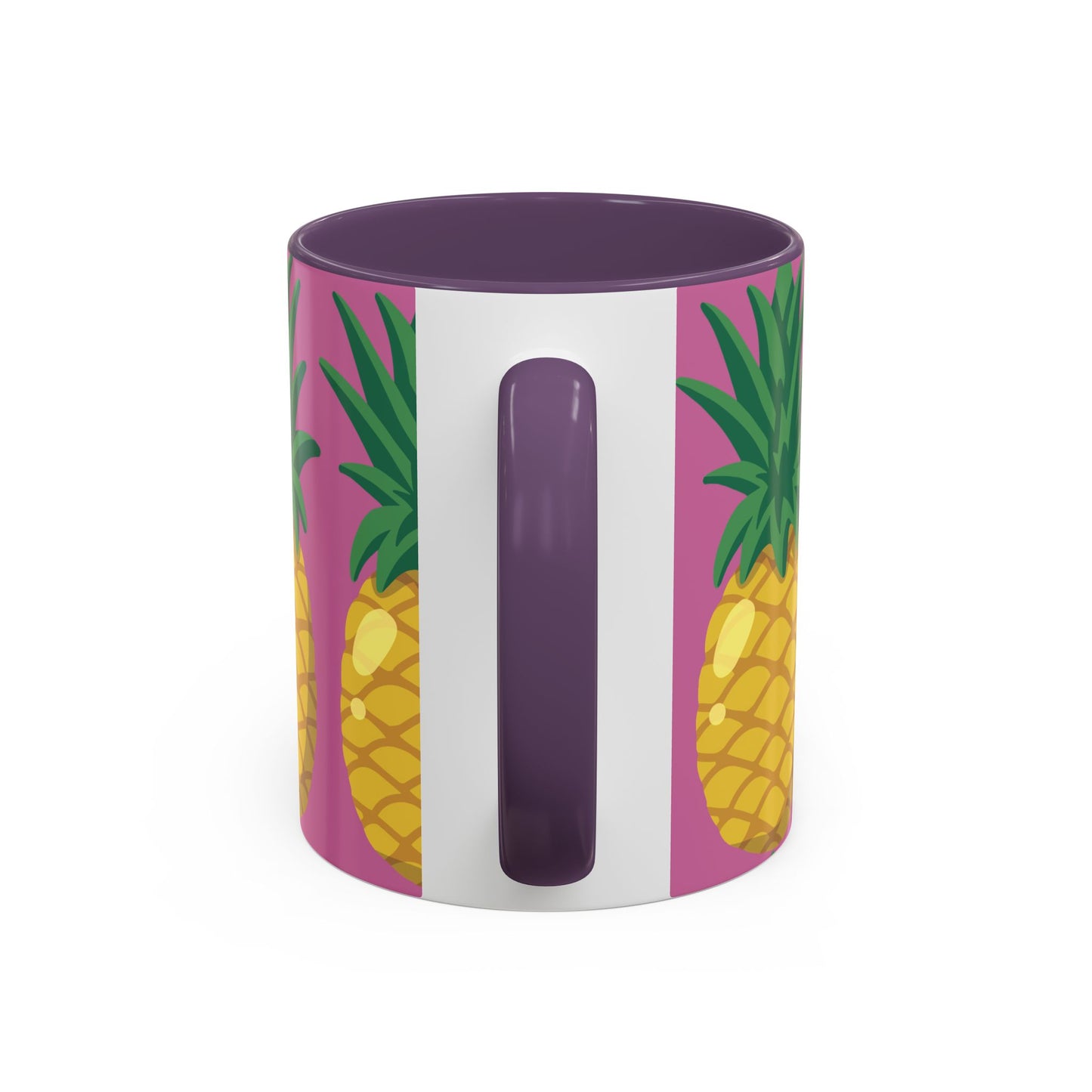 Tropical Pineapple Coffee Mug - Vibrant 11oz & 15oz Accent Cup for Summer Vibes