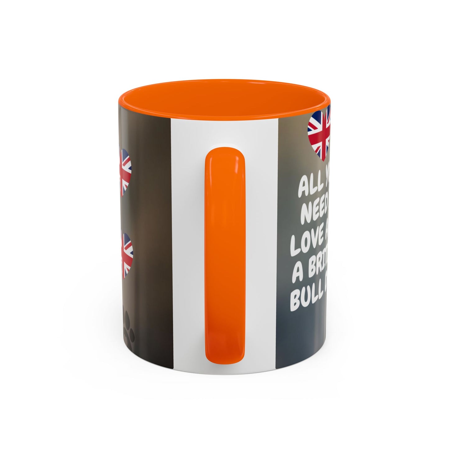 British Bulldog Accent Coffee Mug - Unique Pet Lover Gift, Dog-Themed Drinkware, Funny Dog Mug, Pet Parent Gift, Home & Kitchen Decor