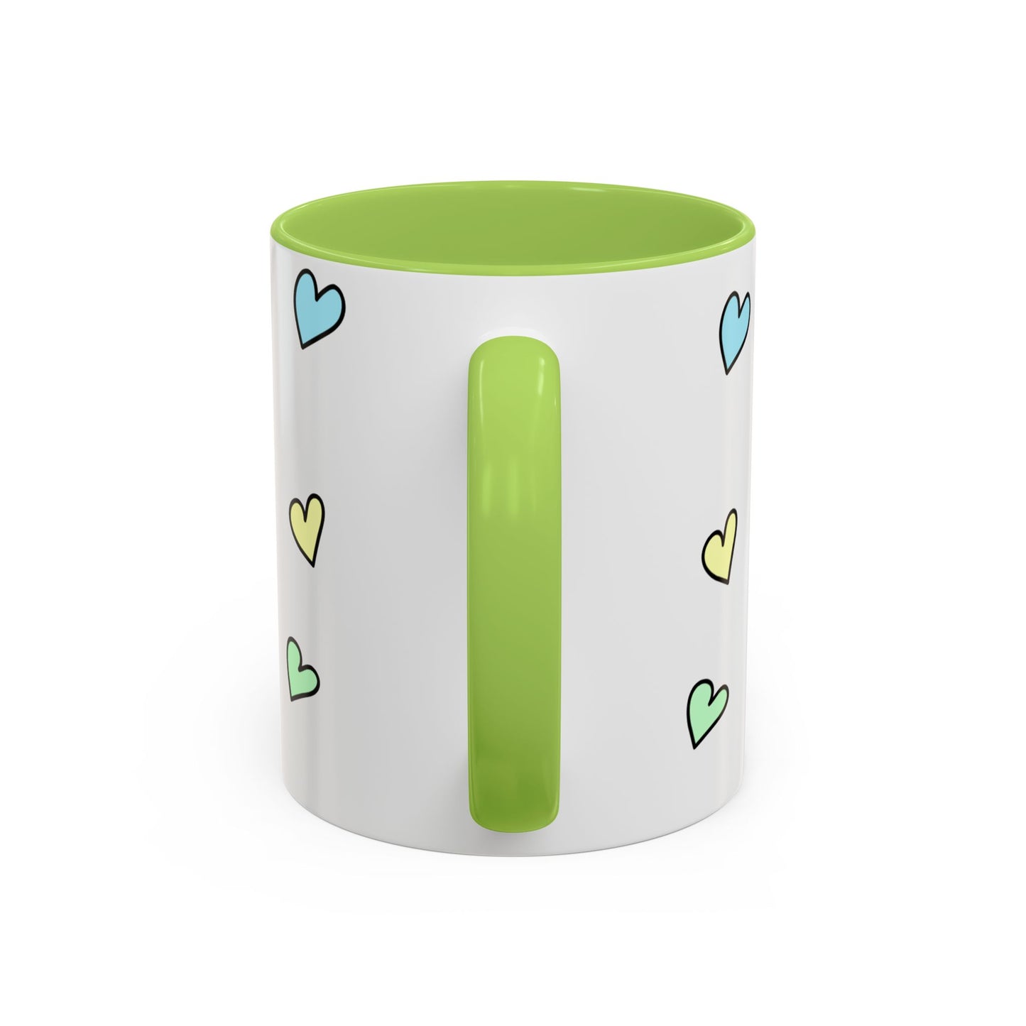 Heartfelt Miss You Accent Coffee Mug, Cute Gift for Friends, Personalized Coffee Cup, Thoughtful Gift for Loved Ones, Cheerful Home Decor