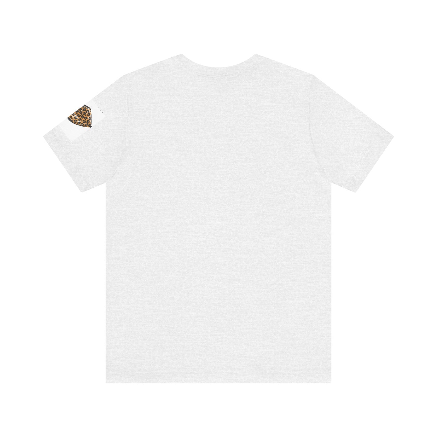 Bonjour Amour Unisex Tee, Cute Fashion T-Shirt, Animal Print Shirt, Gift for Her, Casual Wear