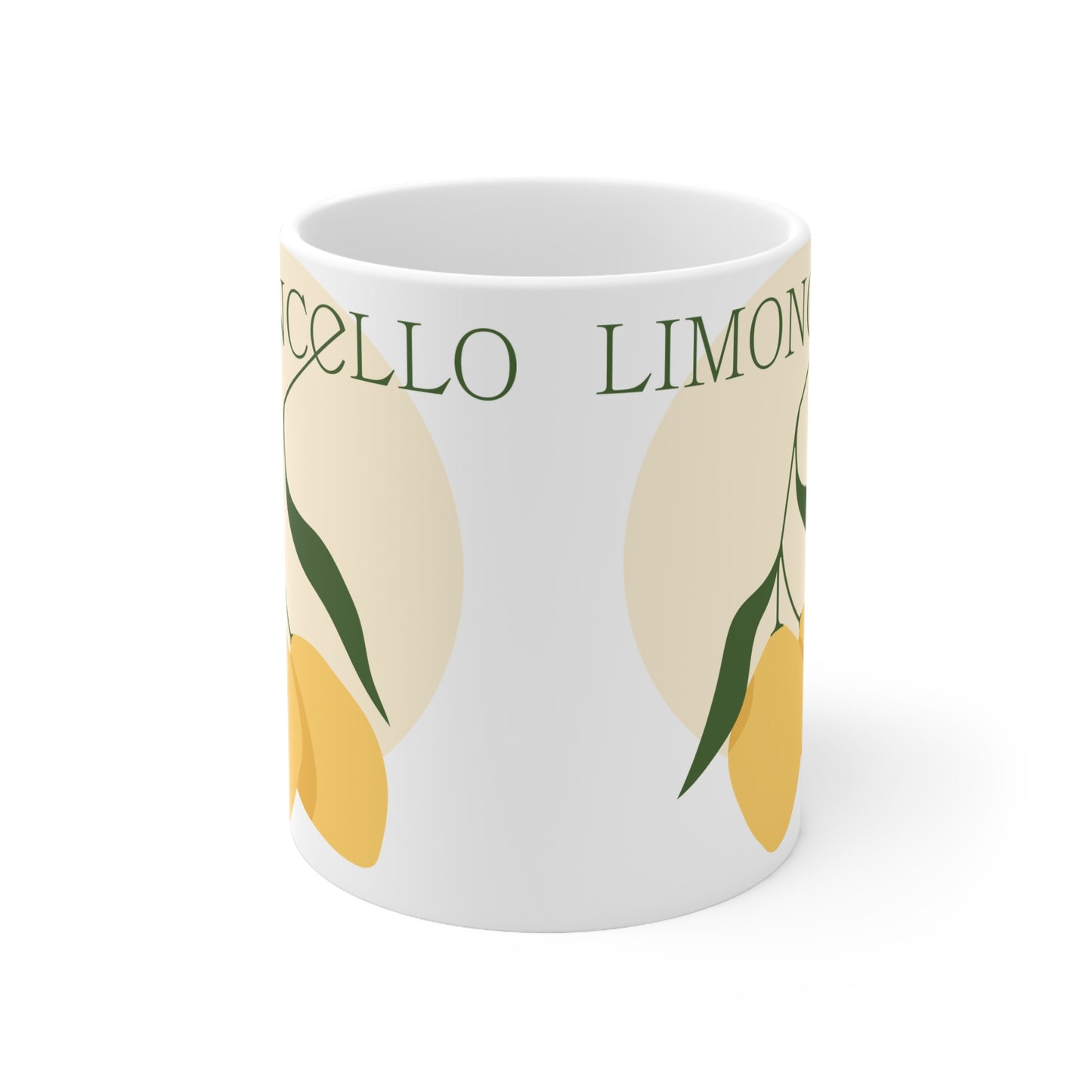 Limoncello Ceramic Coffee Mug - 11oz & 15oz
