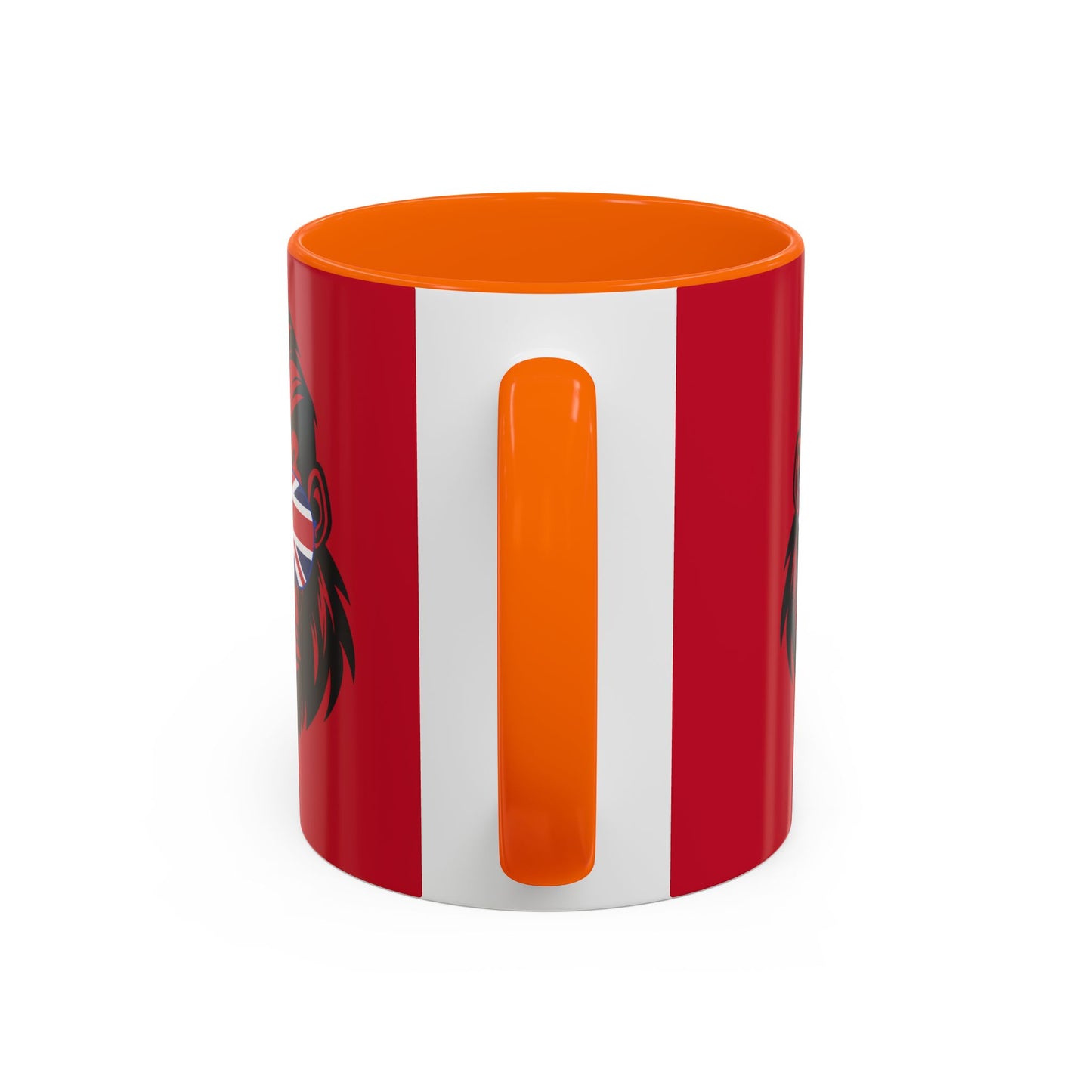 British Gorilla Accent Coffee Mug - Bold Coffee Cup for Animal Lovers, Unique Gift, Fun Kitchen Decor, Perfect for Birthdays, Holidays