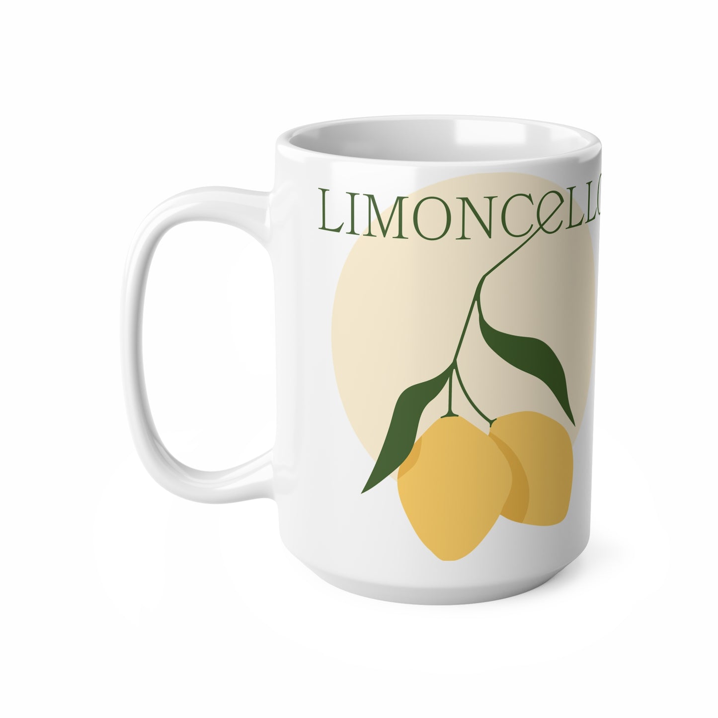 Limoncello Ceramic Coffee Mug - 11oz & 15oz