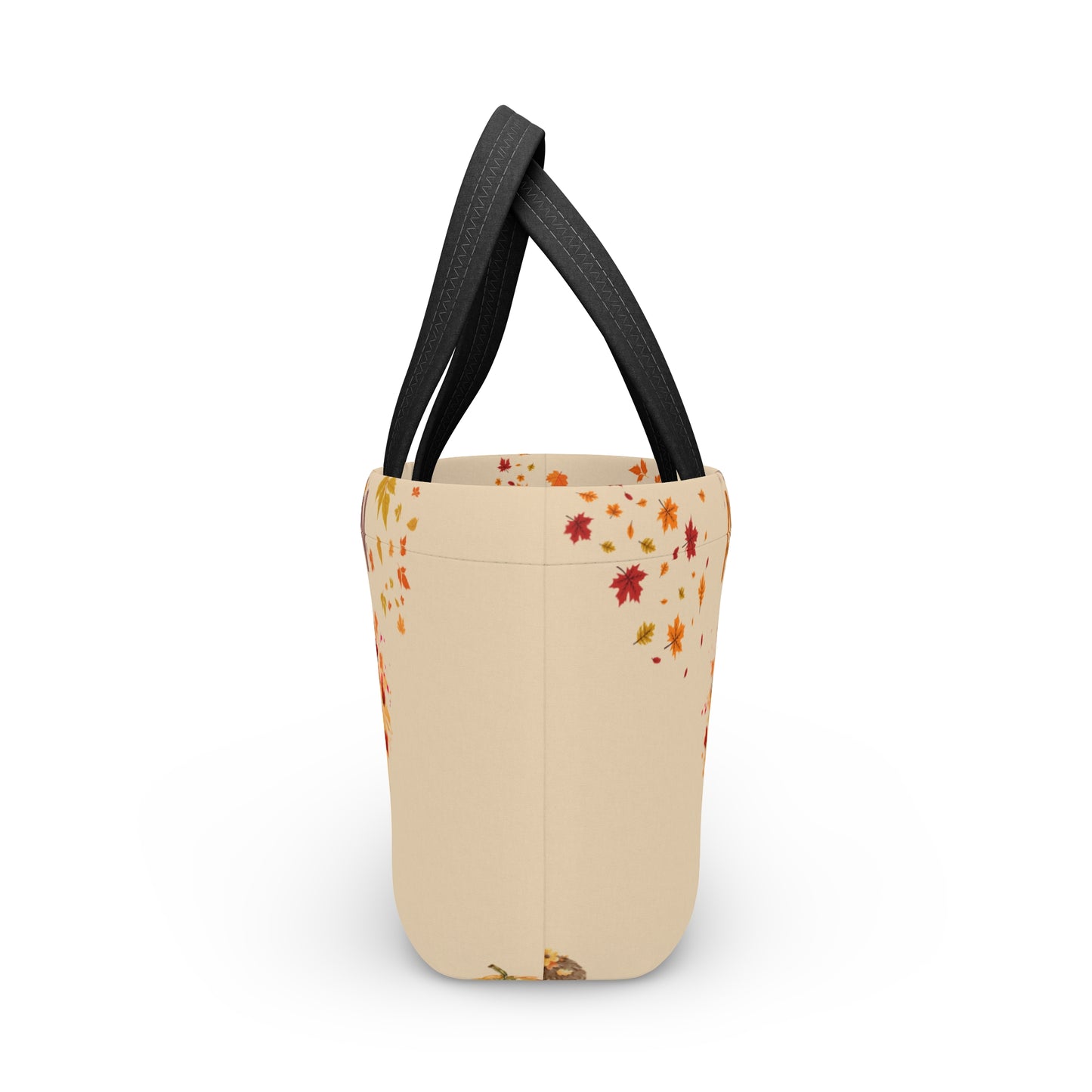 Autumn-Themed Lunch Bag - Fun Fall Tote for Work, School, Picnics, and Eco-Friendly Lunches