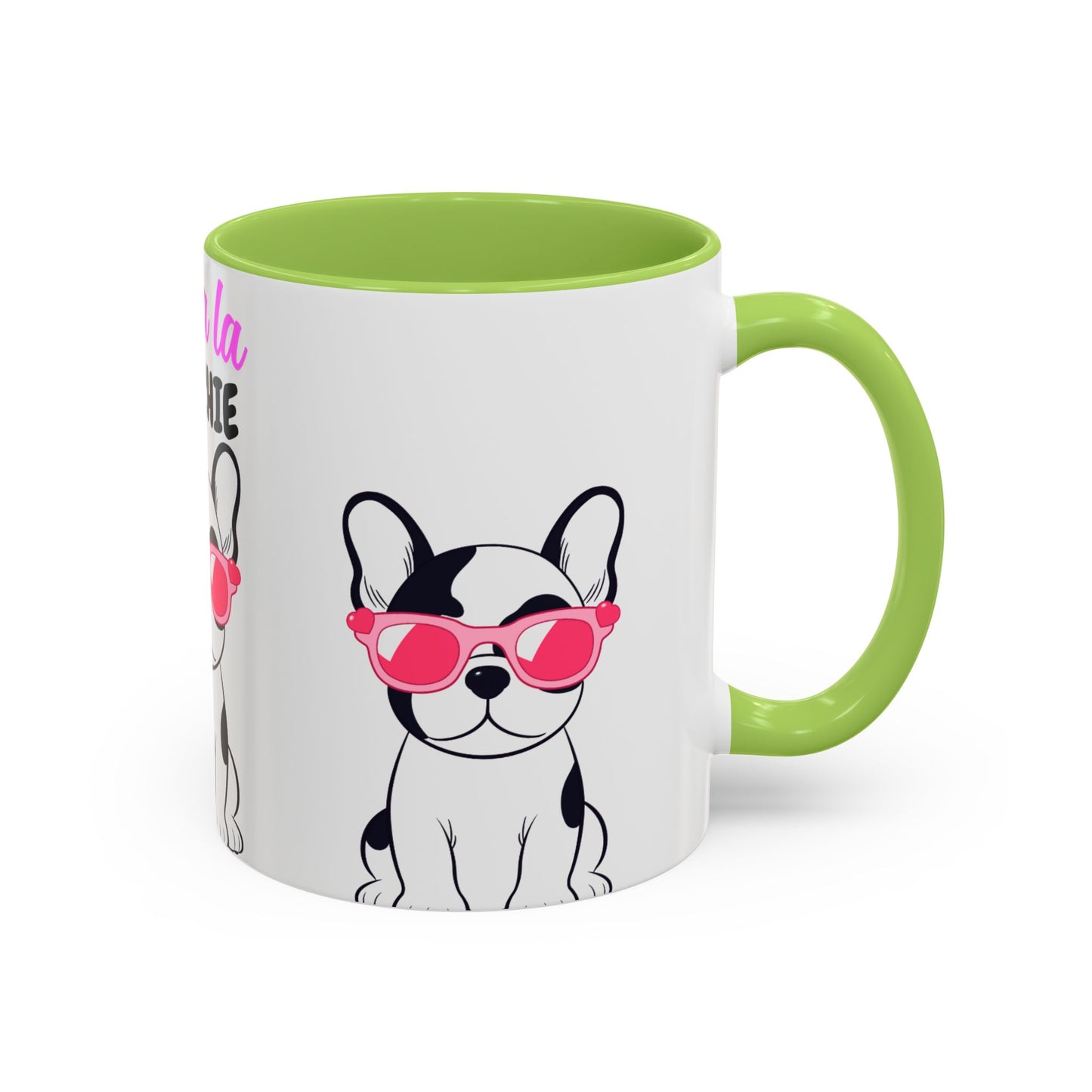 Cute French Bulldog Coffee Mug | Ooh La La Frenchie Cup, Pet Lover Gift, Dog Mom Mug, Animal Lover Present, Funny Coffee Cup