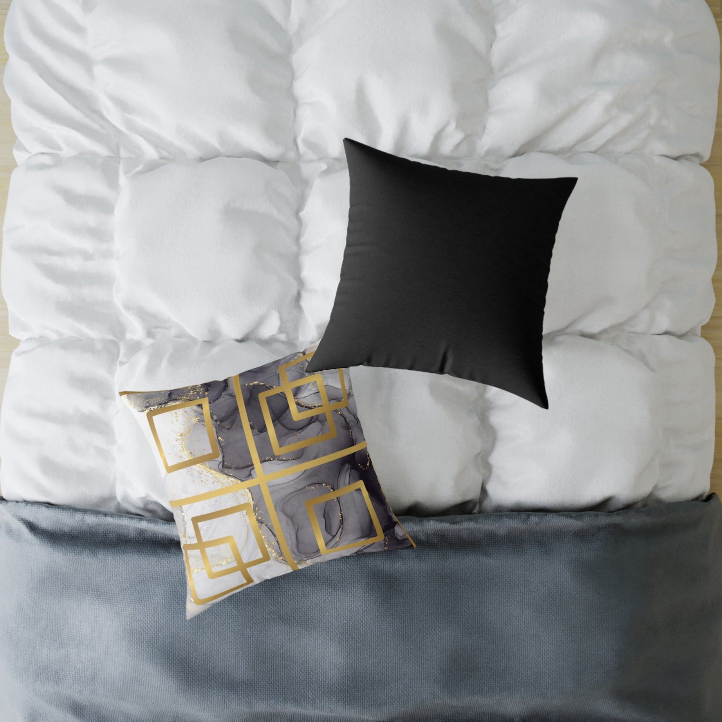 Elegant Geometric Canvas Pillow | Modern Decor, Sofa Cushion, Gift for Home, Interior Design, Minimalist Style