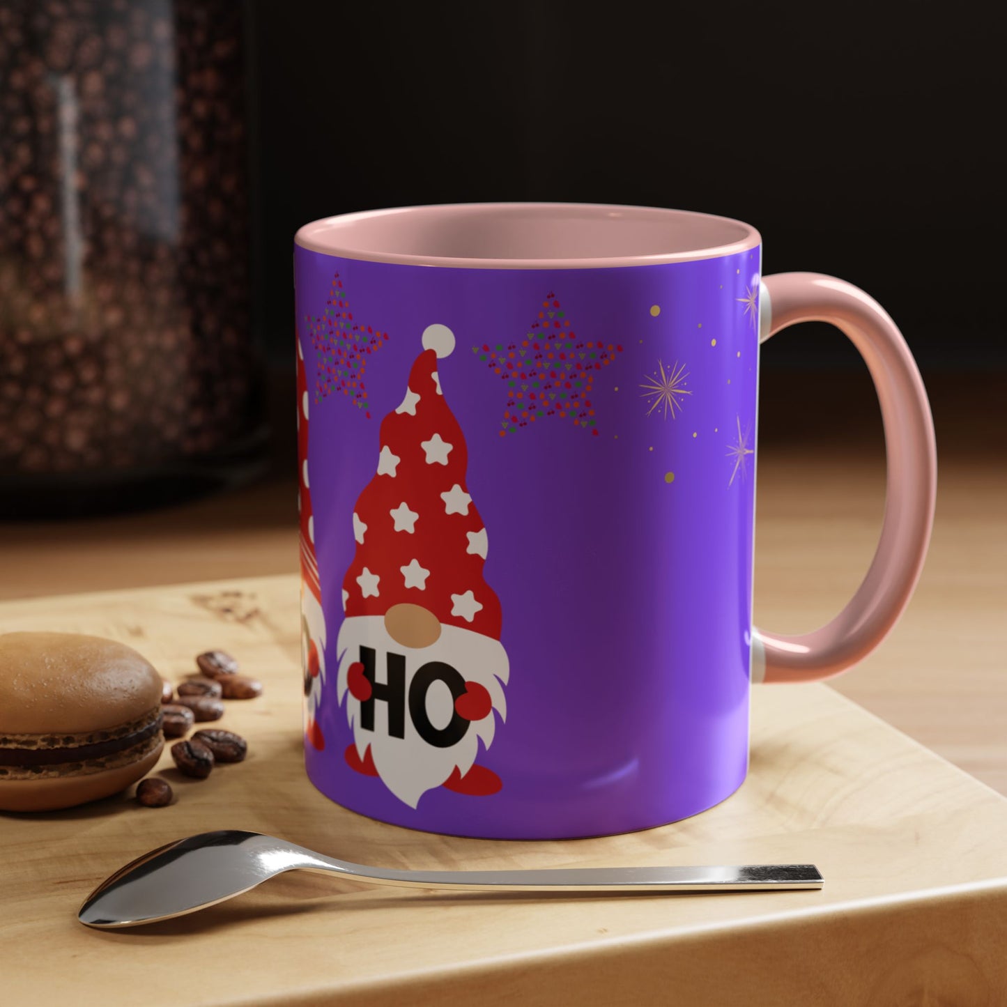 Festive Gnome Coffee Mug - Holiday Gift, Cute Ceramic Mug, Seasonal Beverage, Christmas Decor, Gnome Lovers Gift