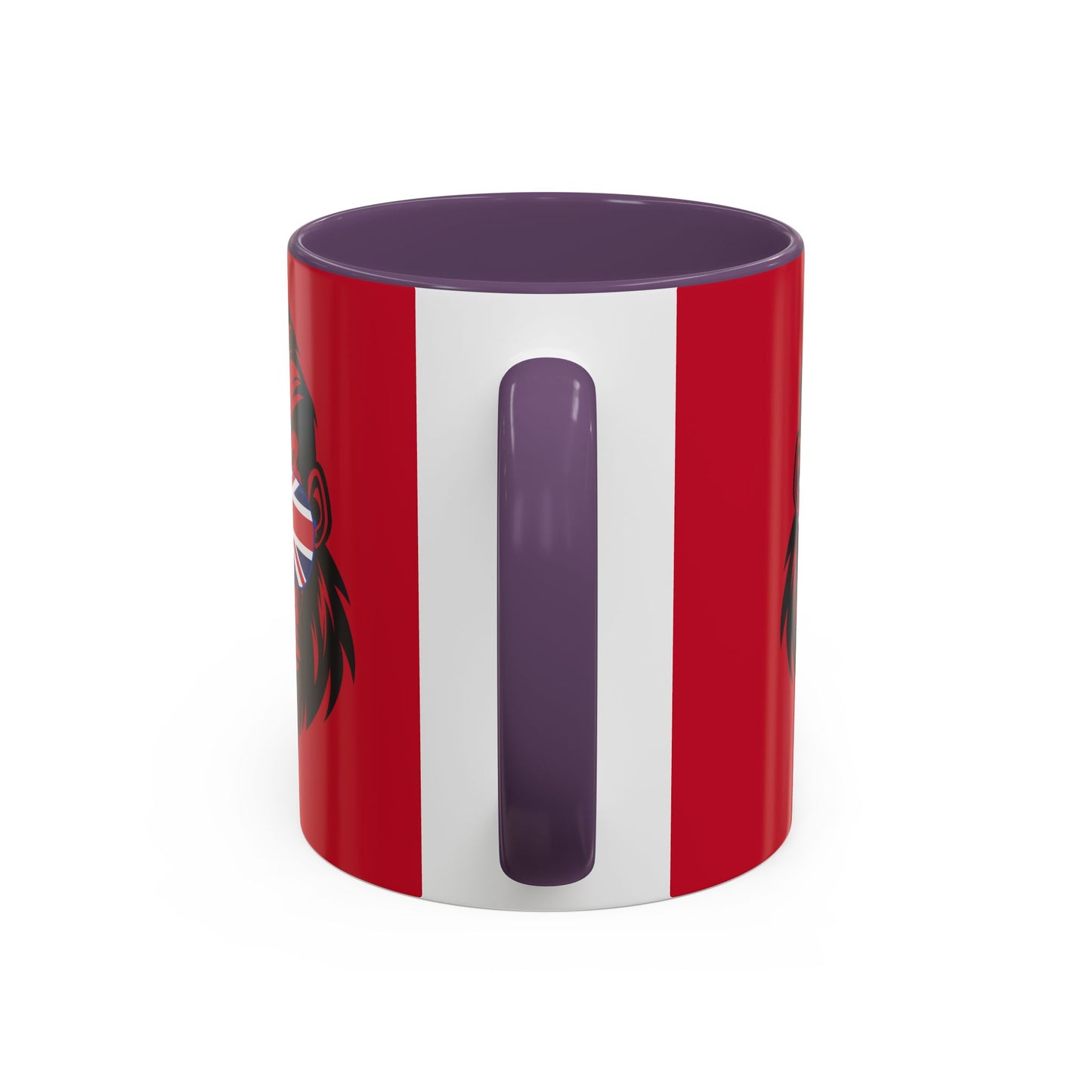 British Gorilla Accent Coffee Mug - Bold Coffee Cup for Animal Lovers, Unique Gift, Fun Kitchen Decor, Perfect for Birthdays, Holidays