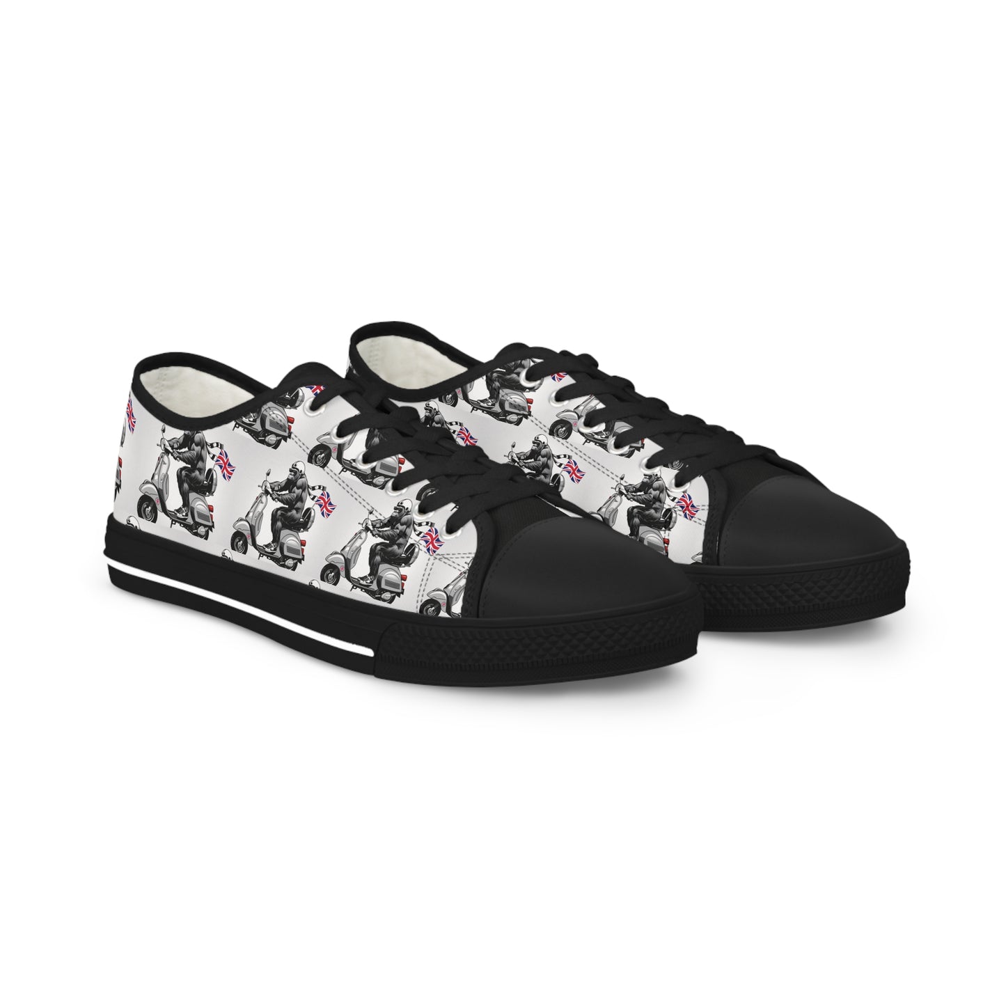 Stylish Men's Low Top Sneakers, Trendy Casual Footwear, Unique Graphic Sneakers, Fashionable Everyday Shoes, Gift for Him