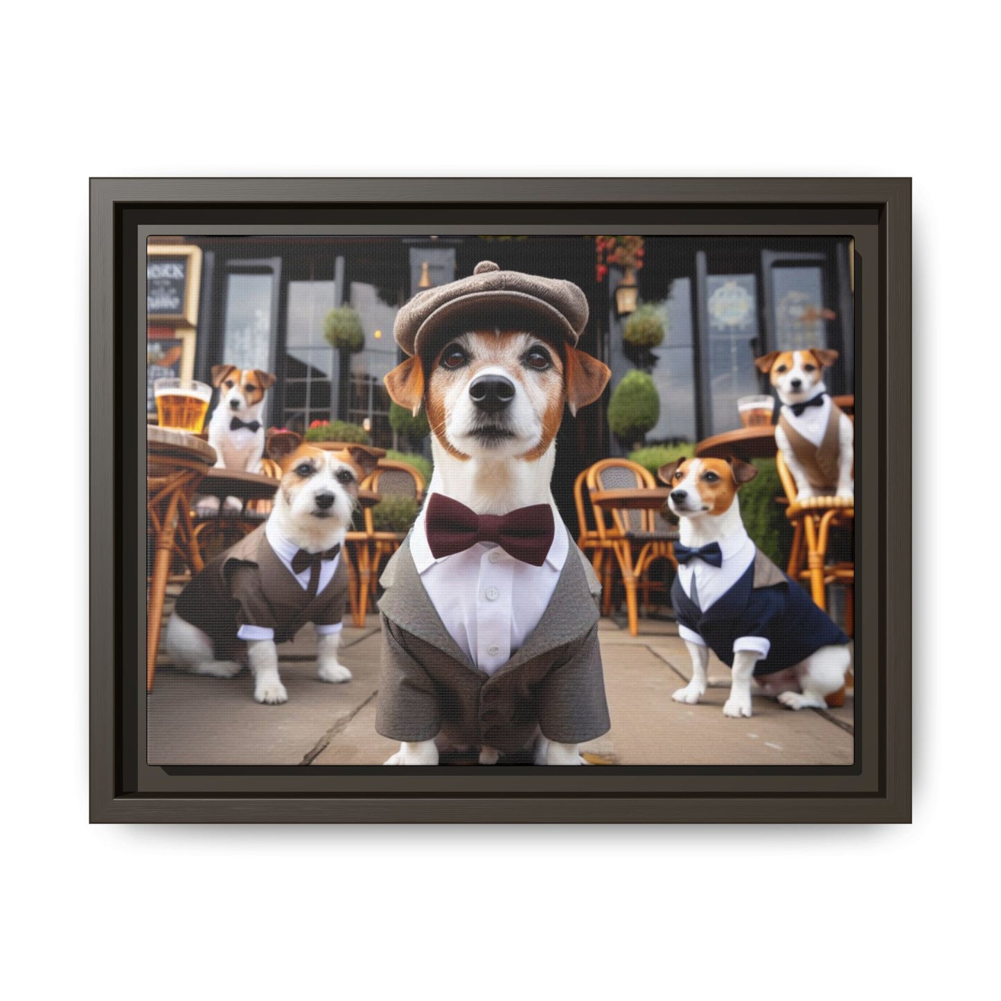 Matte Canvas, Framed (Multi-color)
