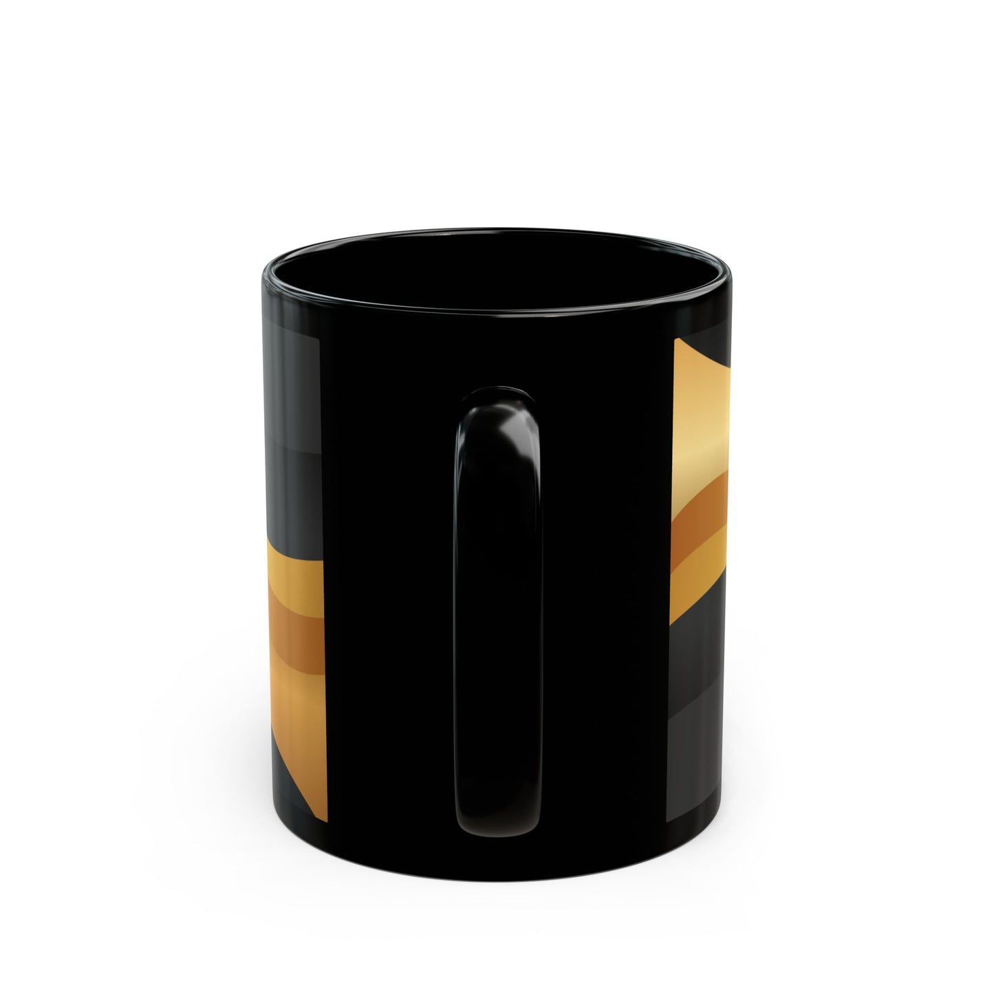 Elegant Black Mug - Stylish Coffee Cup, Unique Gift for Coffee Lovers, Home Decor, Birthday, Wedding, Anniversary