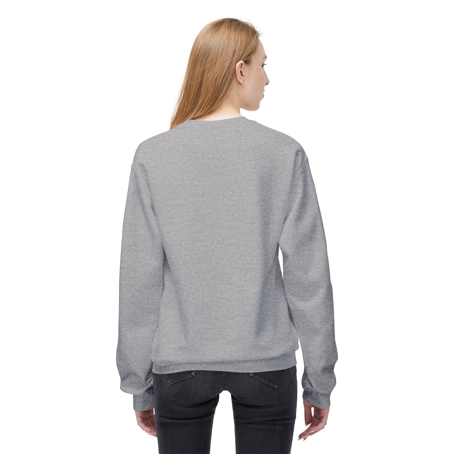 Fleece Crewneck Sweatshirt with Bear Gym Design, Cozy Unisex Apparel, Perfect for Workouts, Gift for Fitness Lovers, Casual Wear