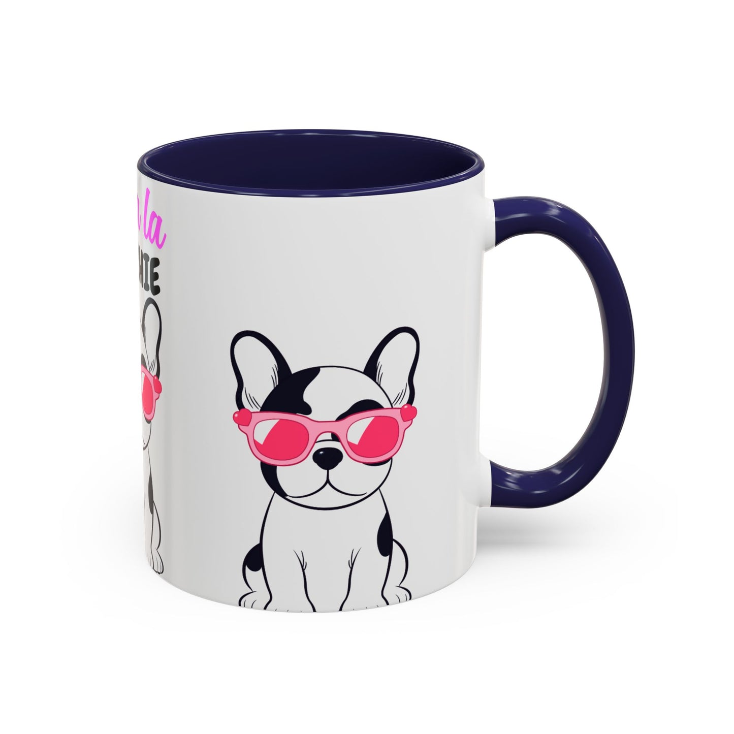 Cute French Bulldog Coffee Mug | Ooh La La Frenchie Cup, Pet Lover Gift, Dog Mom Mug, Animal Lover Present, Funny Coffee Cup