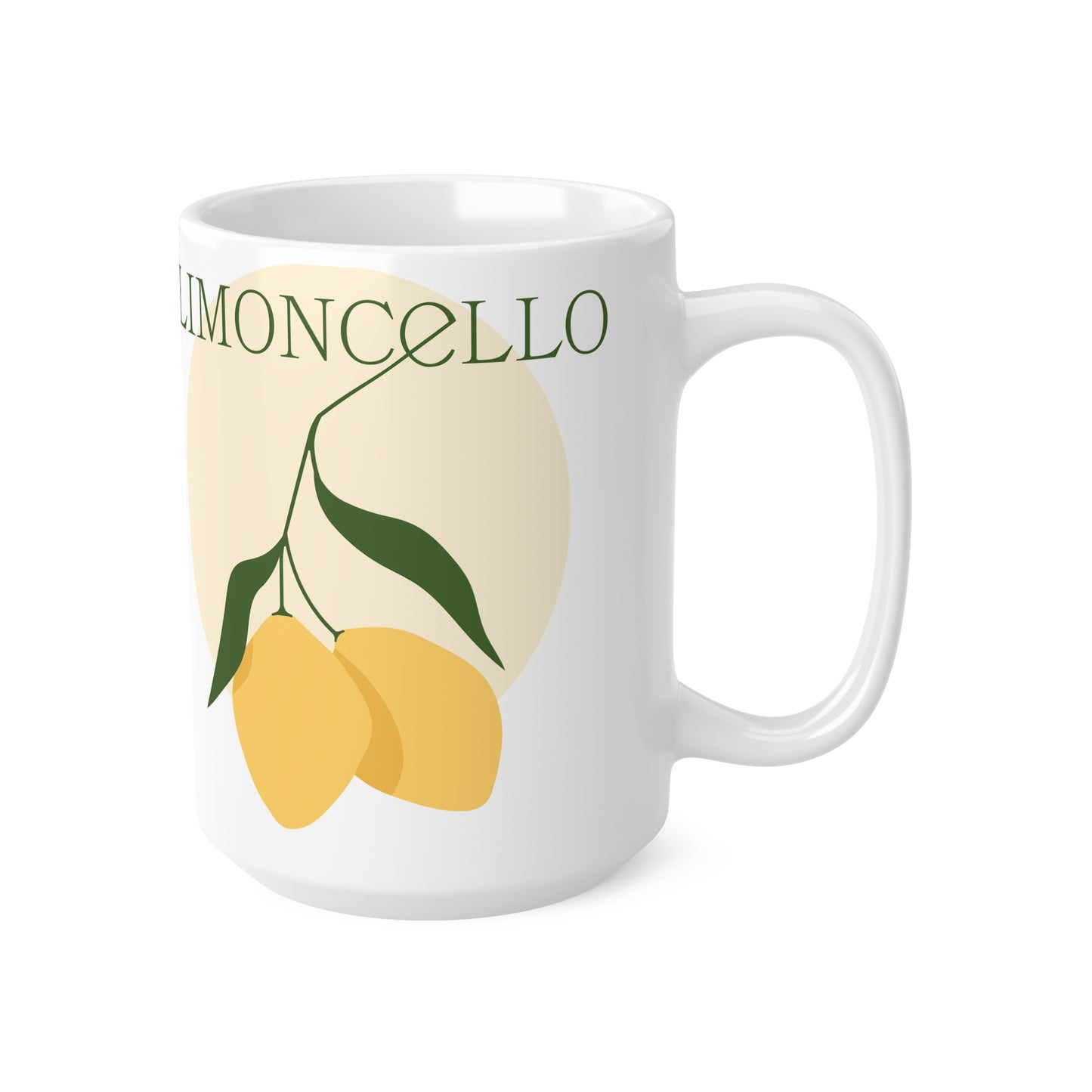 Limoncello Ceramic Coffee Mug - 11oz & 15oz