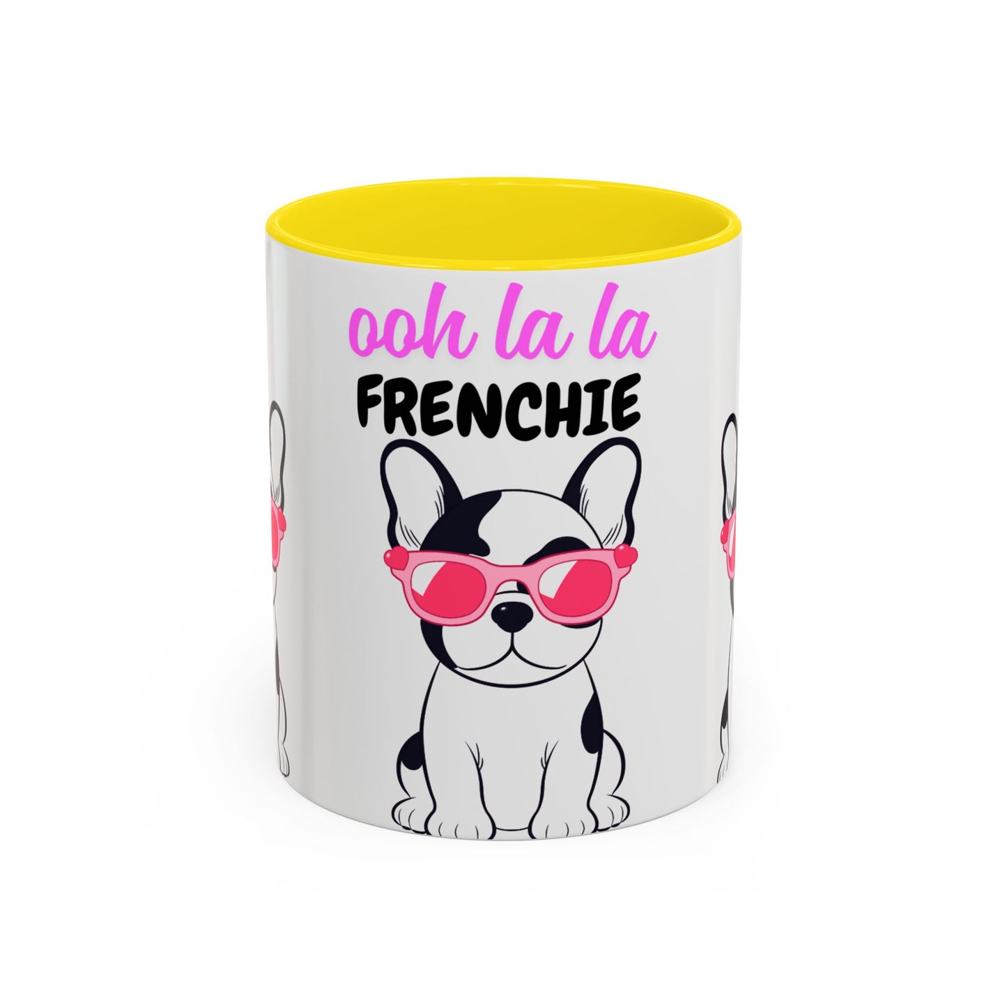 Cute French Bulldog Coffee Mug | Ooh La La Frenchie Cup, Pet Lover Gift, Dog Mom Mug, Animal Lover Present, Funny Coffee Cup