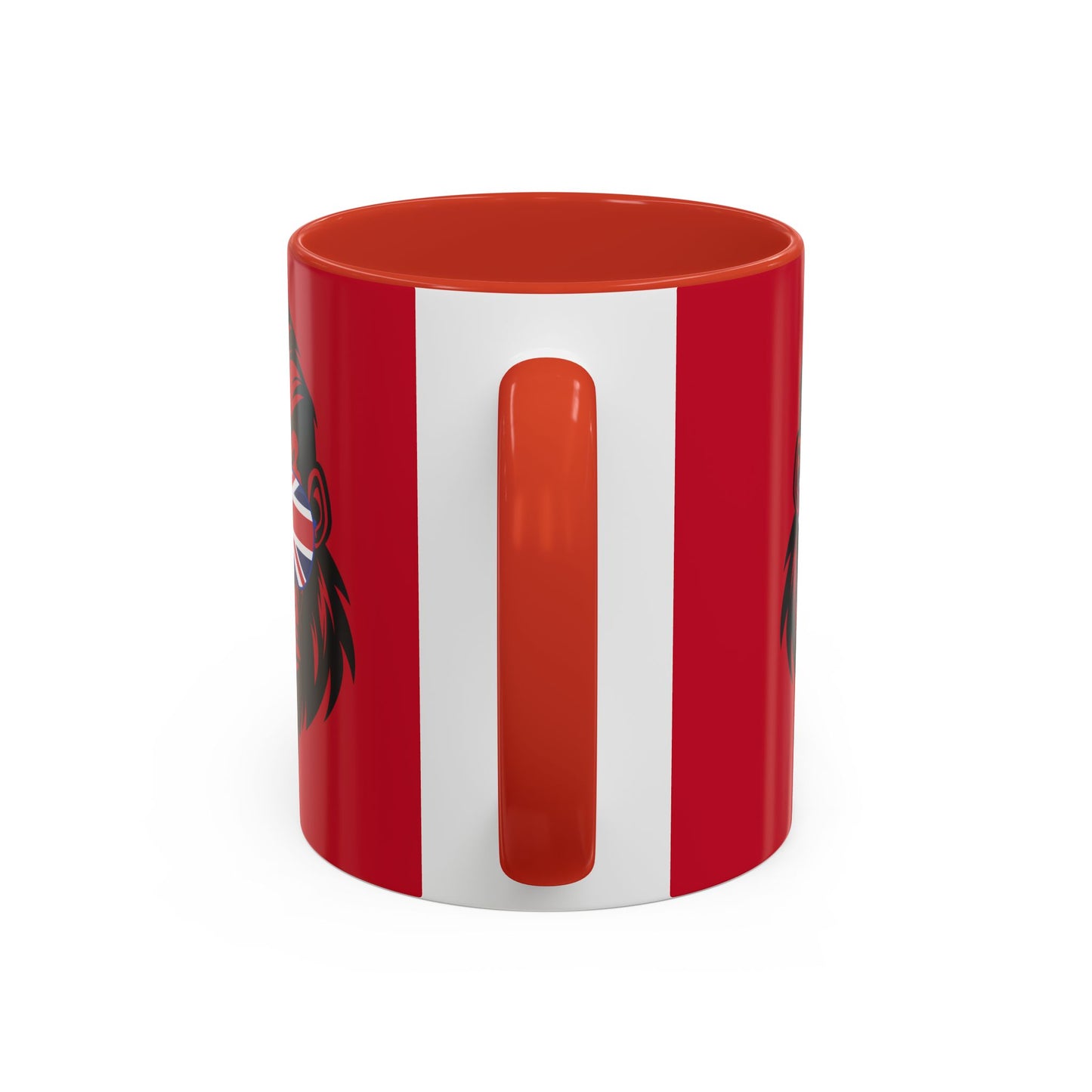 British Gorilla Accent Coffee Mug - Bold Coffee Cup for Animal Lovers, Unique Gift, Fun Kitchen Decor, Perfect for Birthdays, Holidays
