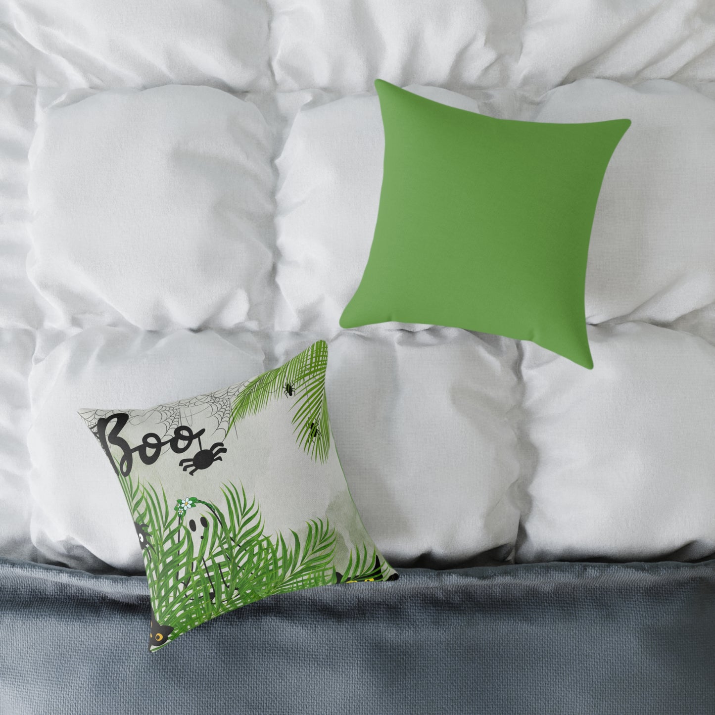 Halloween Themed Pillow, Spooky Decor, Trick or Treat Cushion, Autumn Home Accent, Fun Gift for Kids