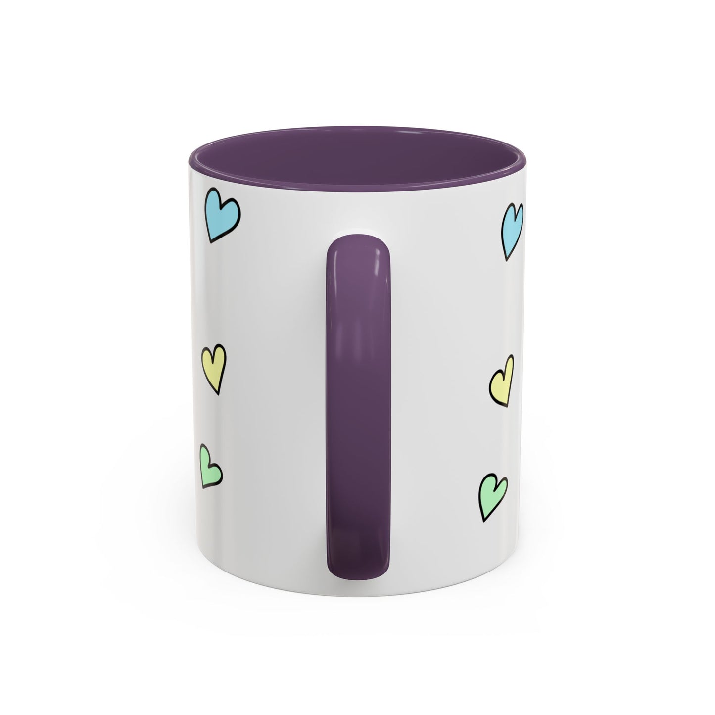 Heartfelt Miss You Accent Coffee Mug, Cute Gift for Friends, Personalized Coffee Cup, Thoughtful Gift for Loved Ones, Cheerful Home Decor