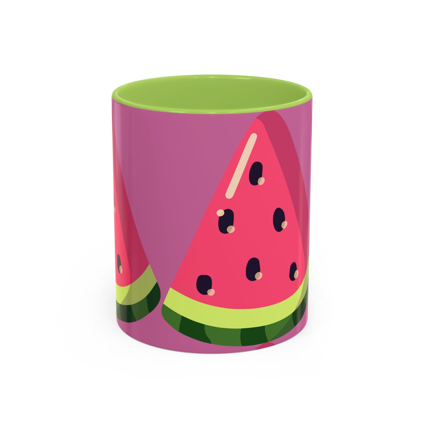 Fun Watermelon Accent Coffee Mug - Perfect for Summer & Tropical Vibes
