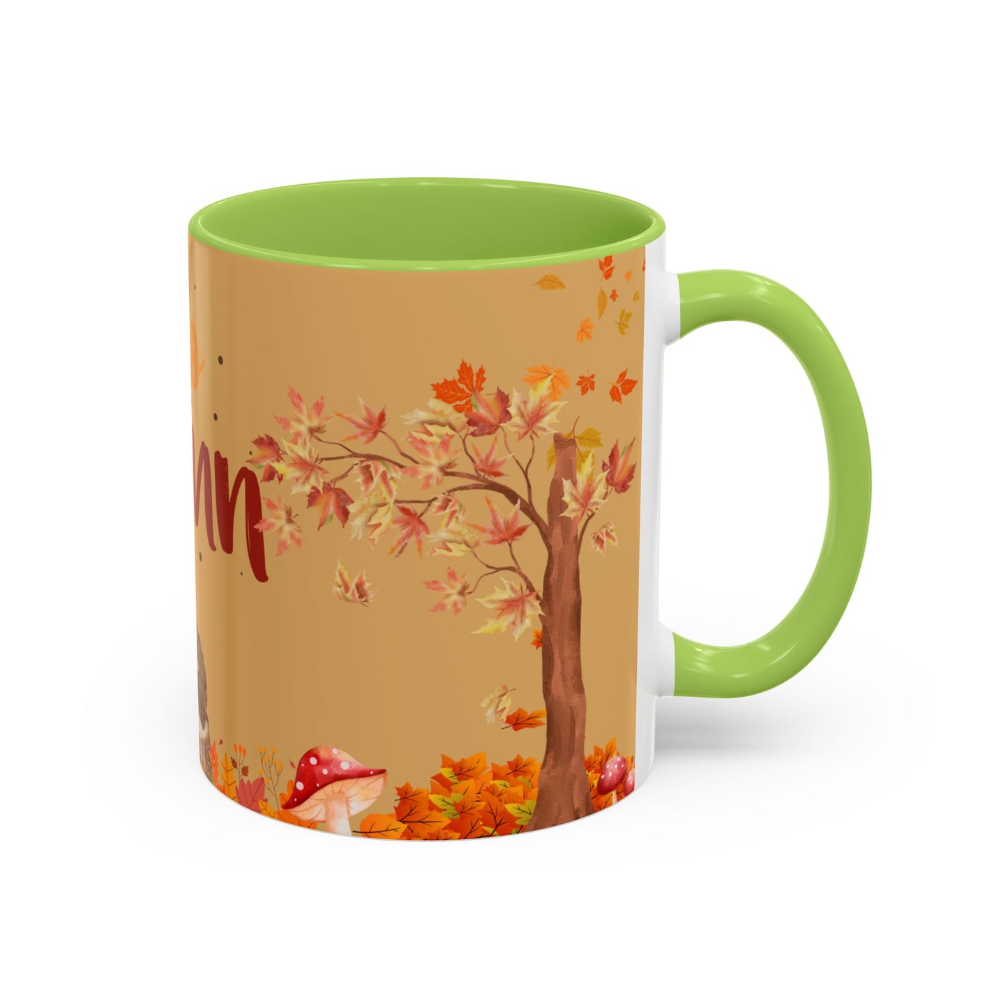 Autumn-Themed Coffee Mug, Seasonal Gift, Fall Decor, Cute Hedgehog Cup, Hello Autumn Mug, Perfect for Cozy Mornings