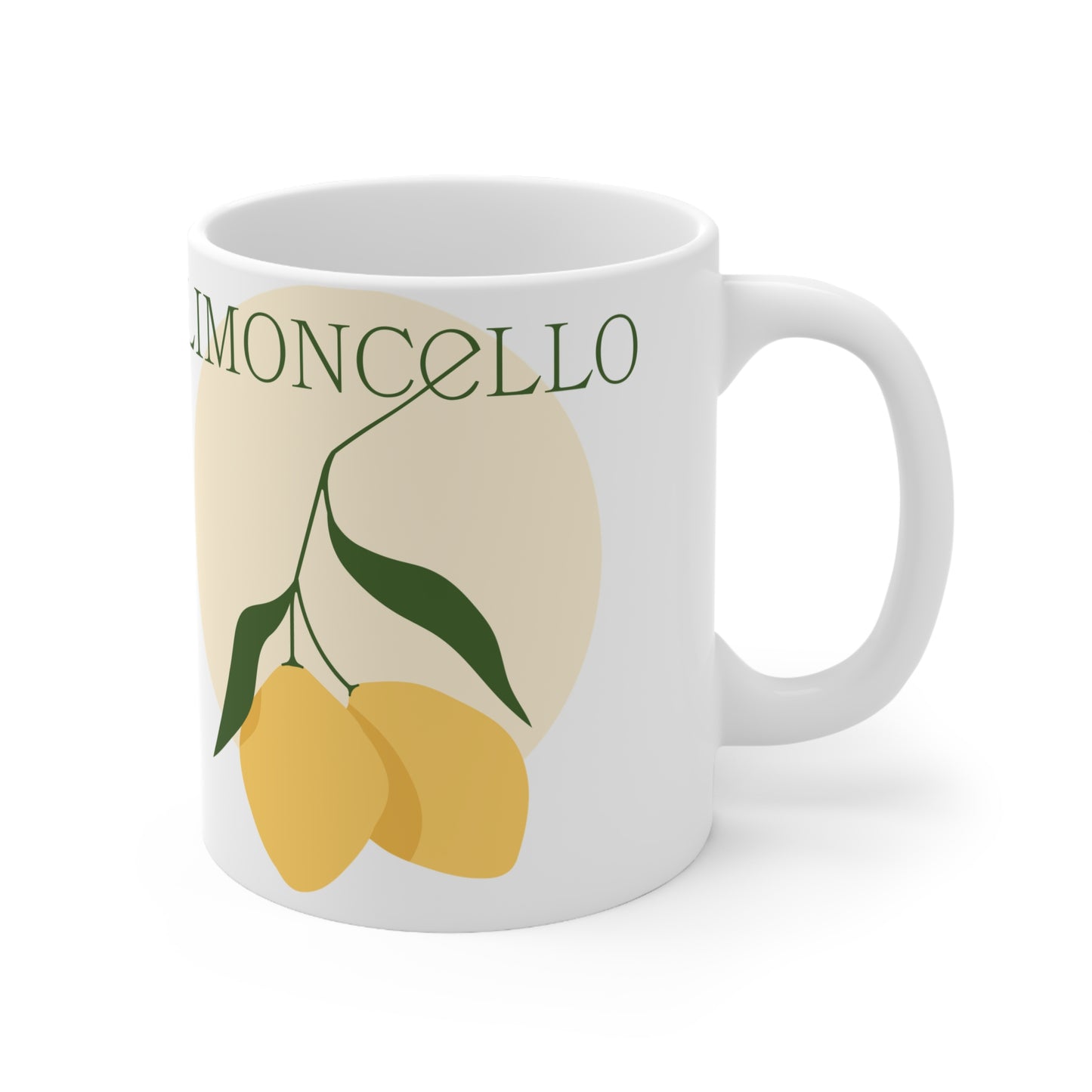 Limoncello Ceramic Coffee Mug - 11oz & 15oz