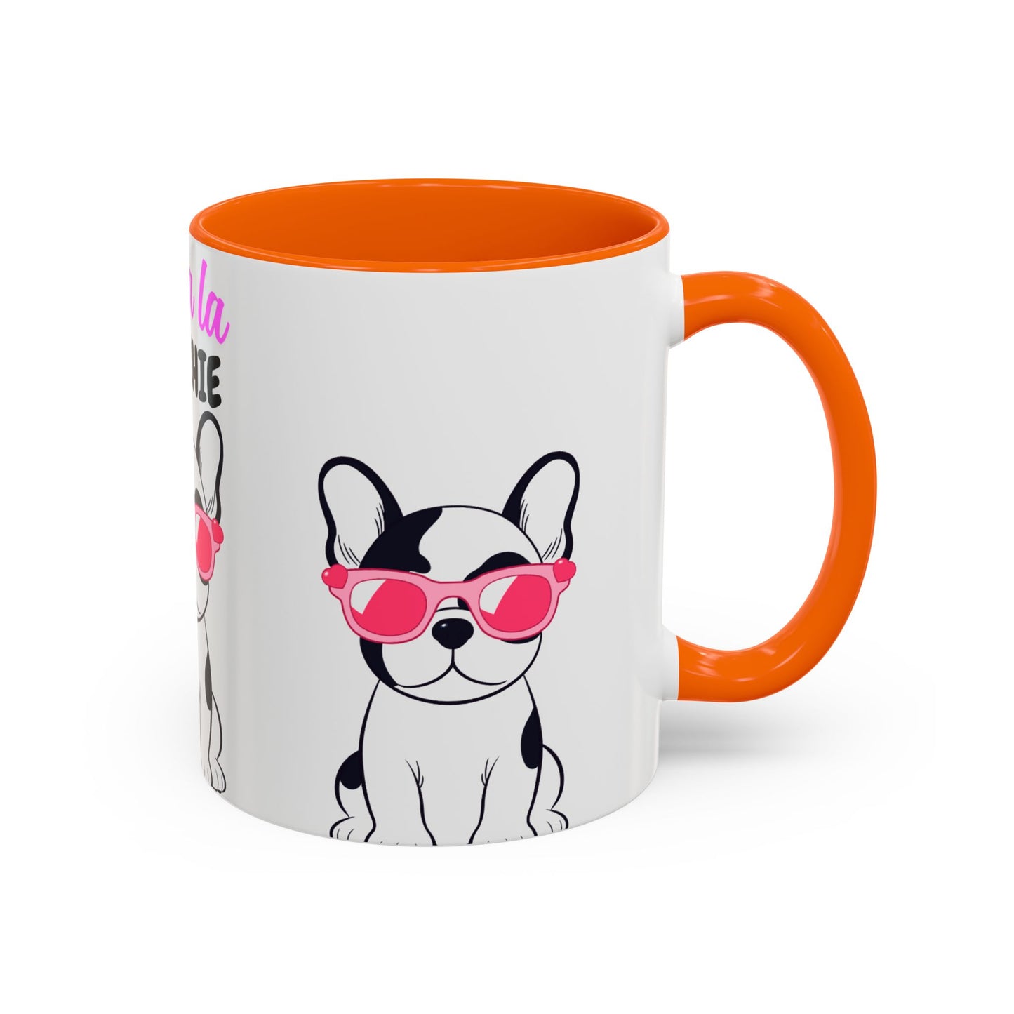 Cute French Bulldog Coffee Mug | Ooh La La Frenchie Cup, Pet Lover Gift, Dog Mom Mug, Animal Lover Present, Funny Coffee Cup