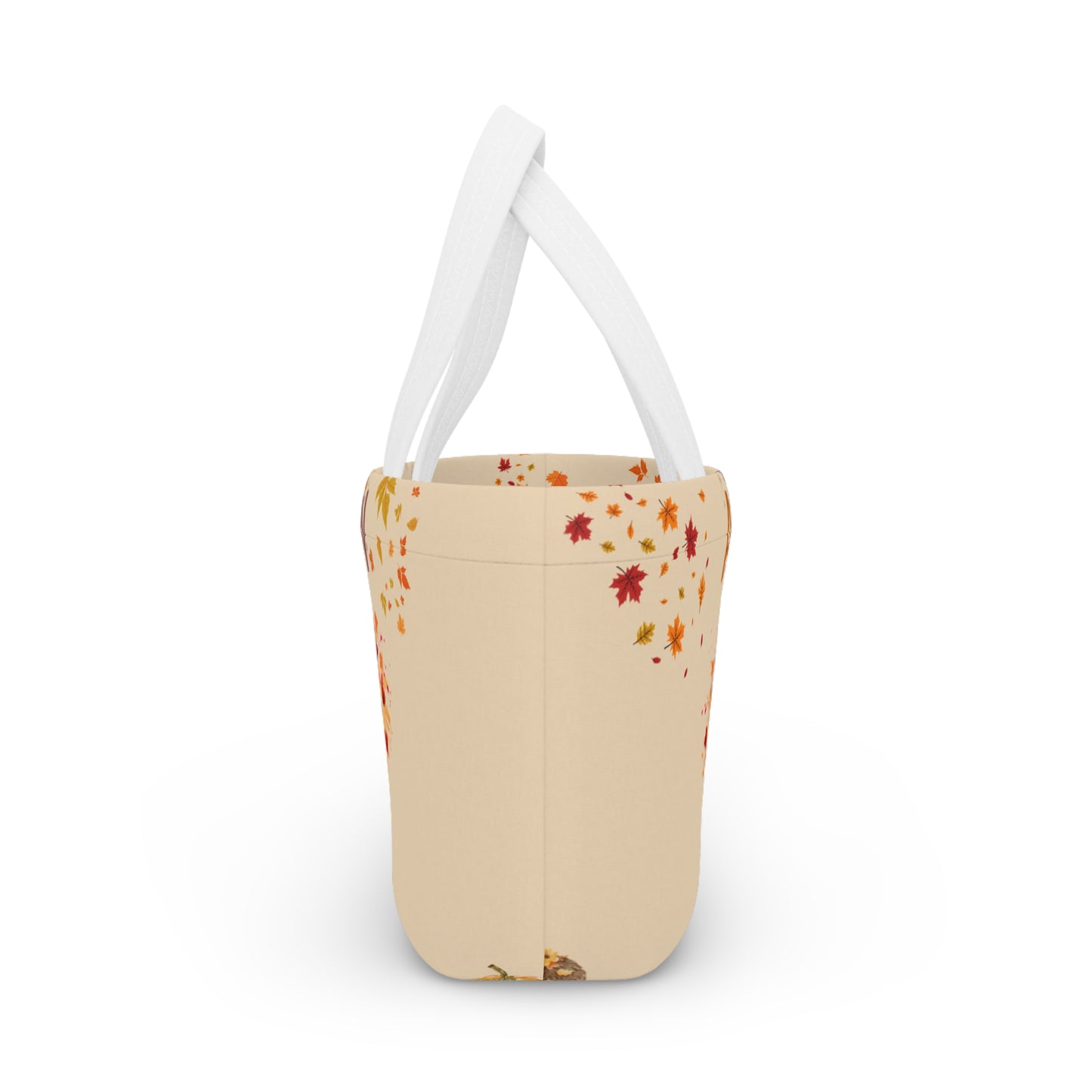 Autumn-Themed Lunch Bag - Fun Fall Tote for Work, School, Picnics, and Eco-Friendly Lunches