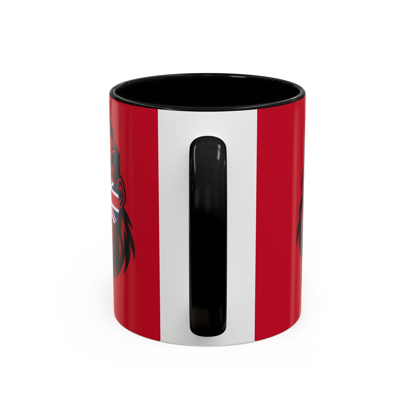 British Gorilla Accent Coffee Mug - Bold Coffee Cup for Animal Lovers, Unique Gift, Fun Kitchen Decor, Perfect for Birthdays, Holidays