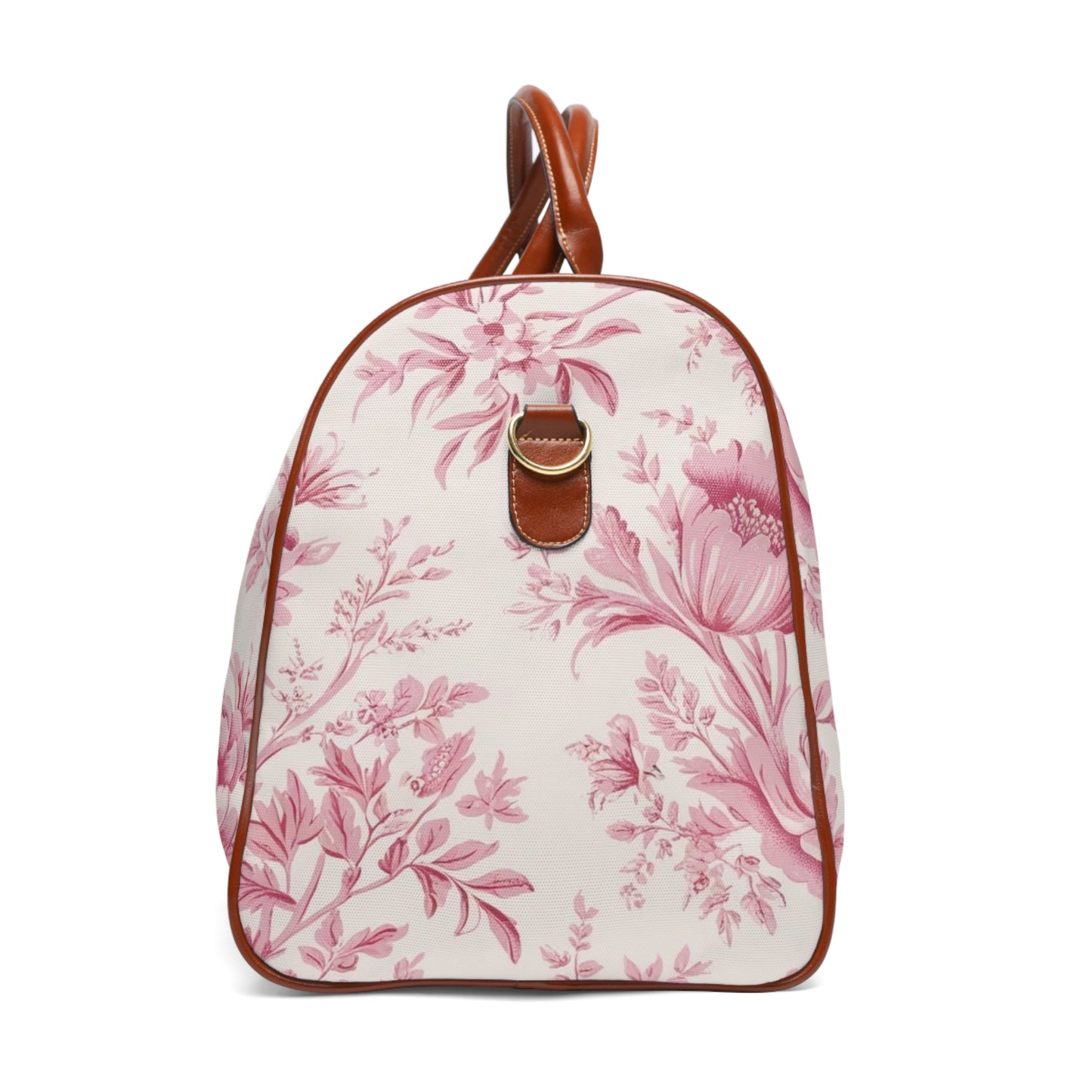 Waterproof Floral Travel Bag - Stylish & Functional Luggage for Weekend Getaways