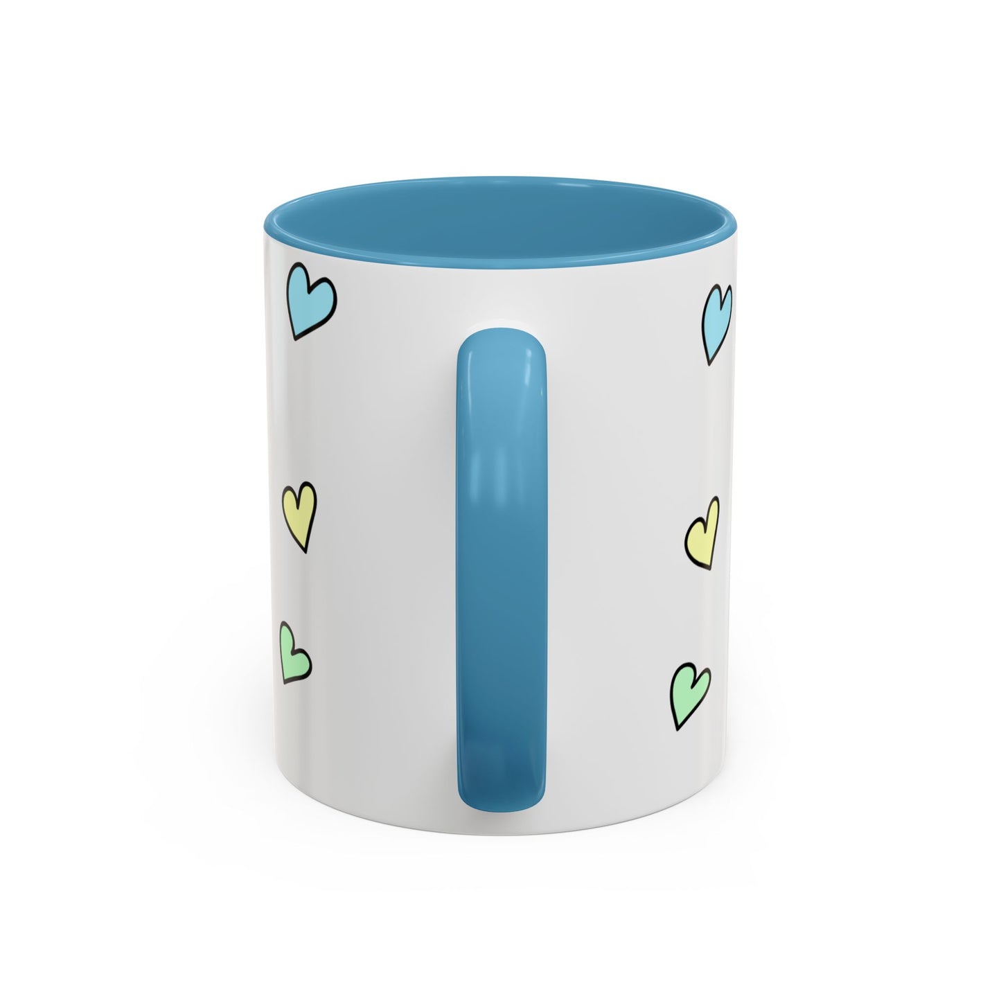 Heartfelt Miss You Accent Coffee Mug, Cute Gift for Friends, Personalized Coffee Cup, Thoughtful Gift for Loved Ones, Cheerful Home Decor