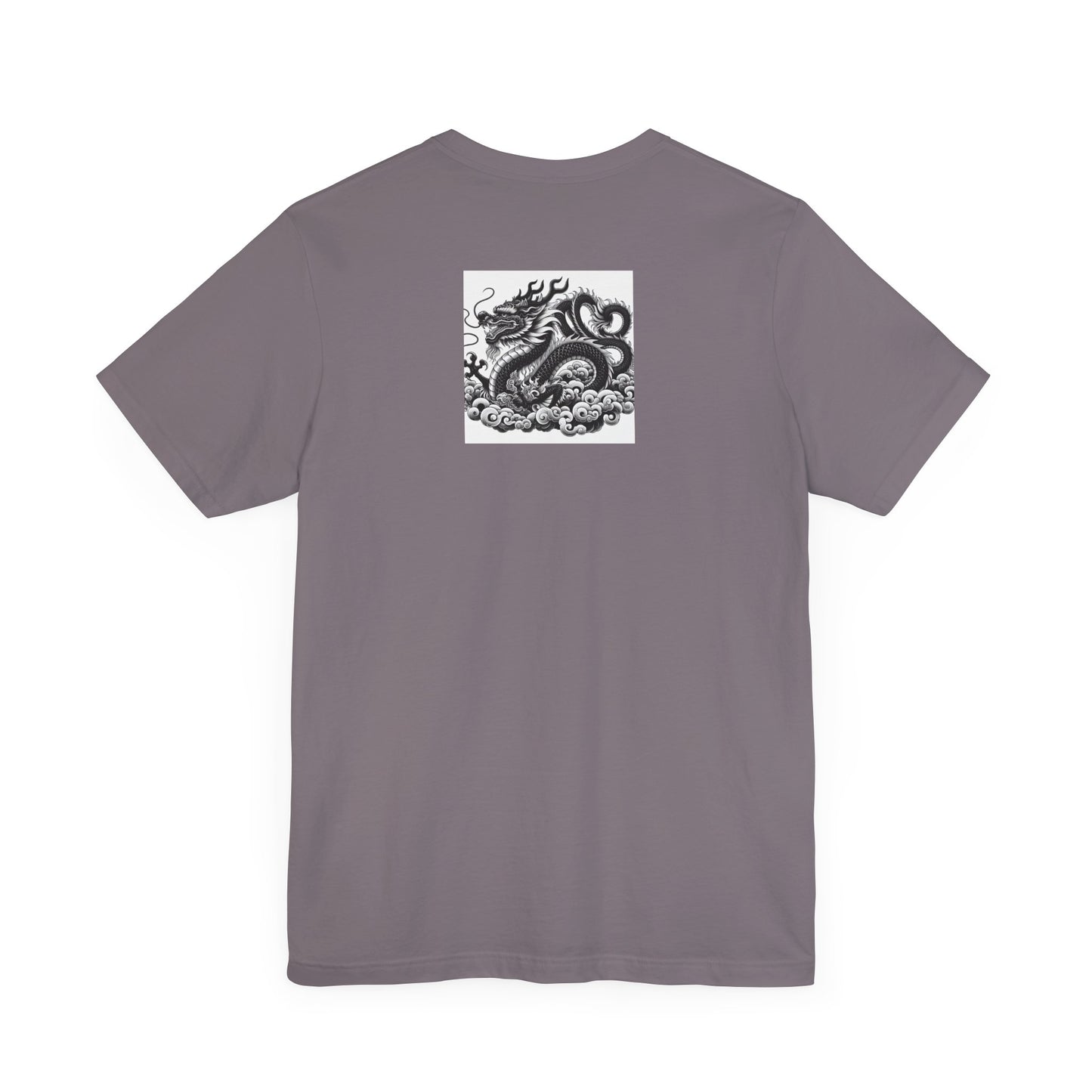 Dragon Graphic Unisex Short Sleeve Tee - Bold Mythical Design