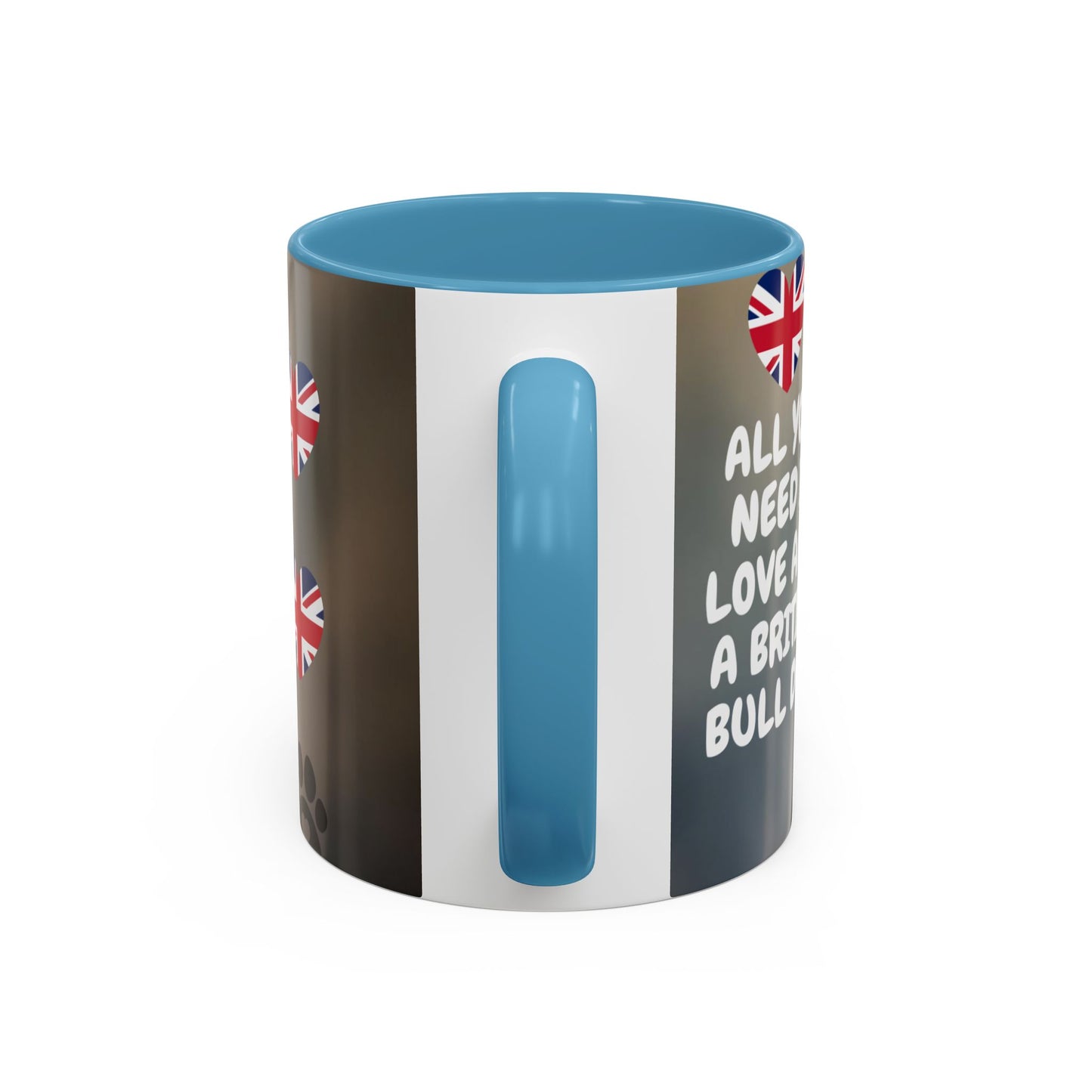British Bulldog Accent Coffee Mug - Unique Pet Lover Gift, Dog-Themed Drinkware, Funny Dog Mug, Pet Parent Gift, Home & Kitchen Decor