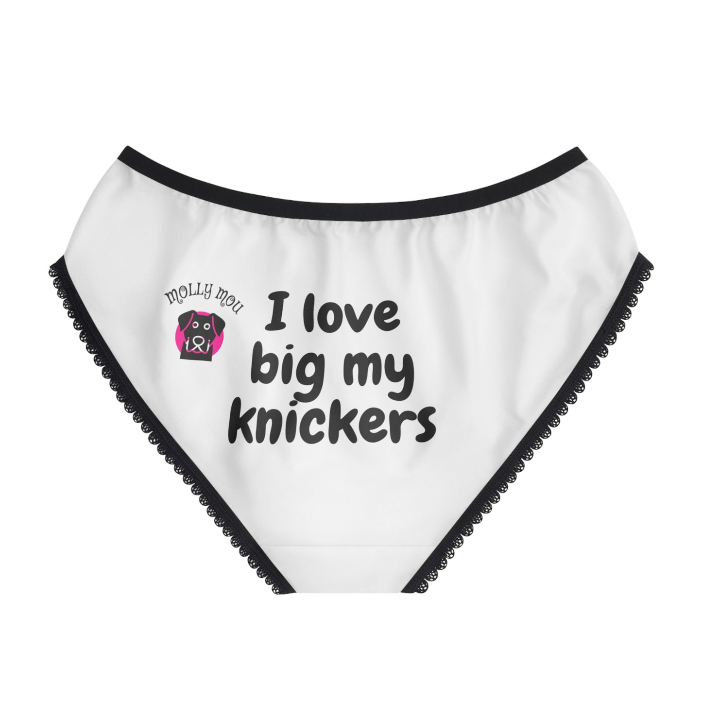 Playful Women's Briefs with Fun Sayings | Cute Lingerie, Gifts for Her, Cheeky Underwear, Birthday Gift, Everyday Comfort