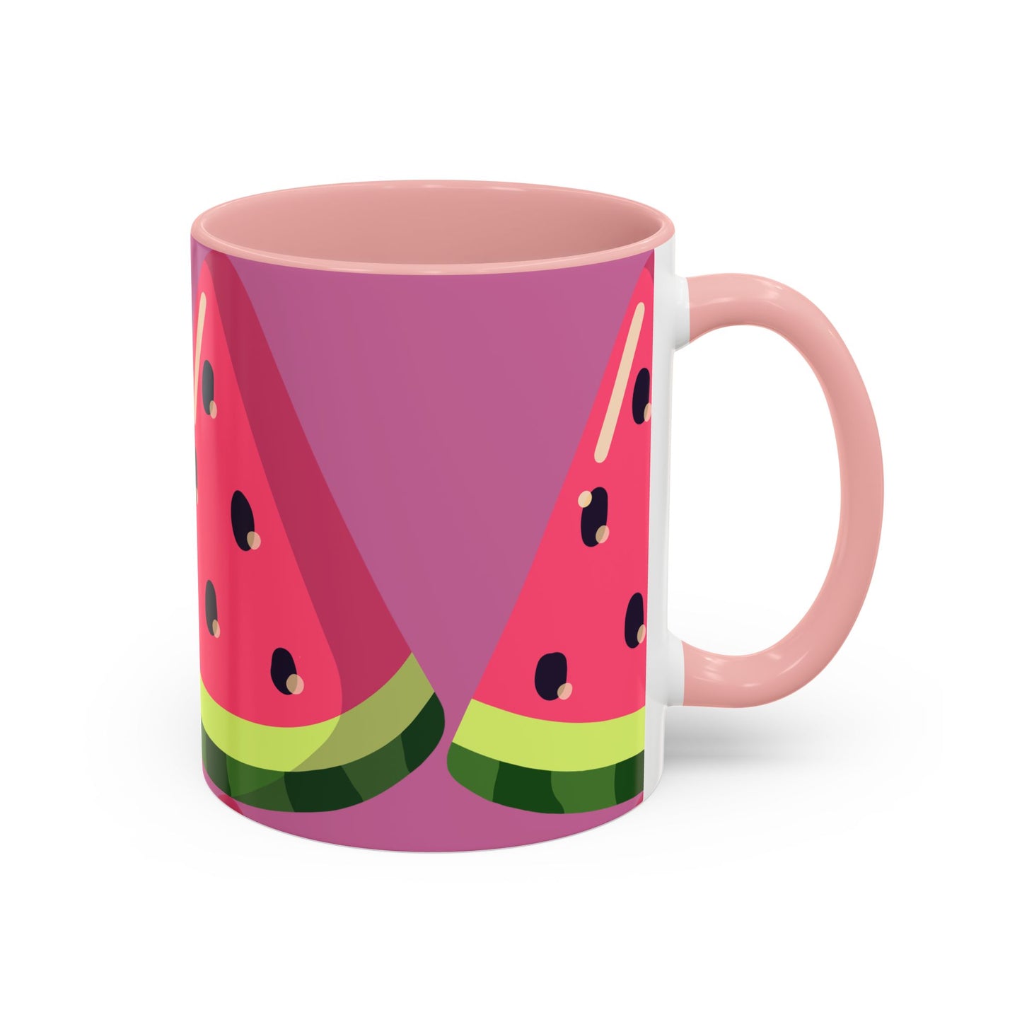 Fun Watermelon Accent Coffee Mug - Perfect for Summer & Tropical Vibes