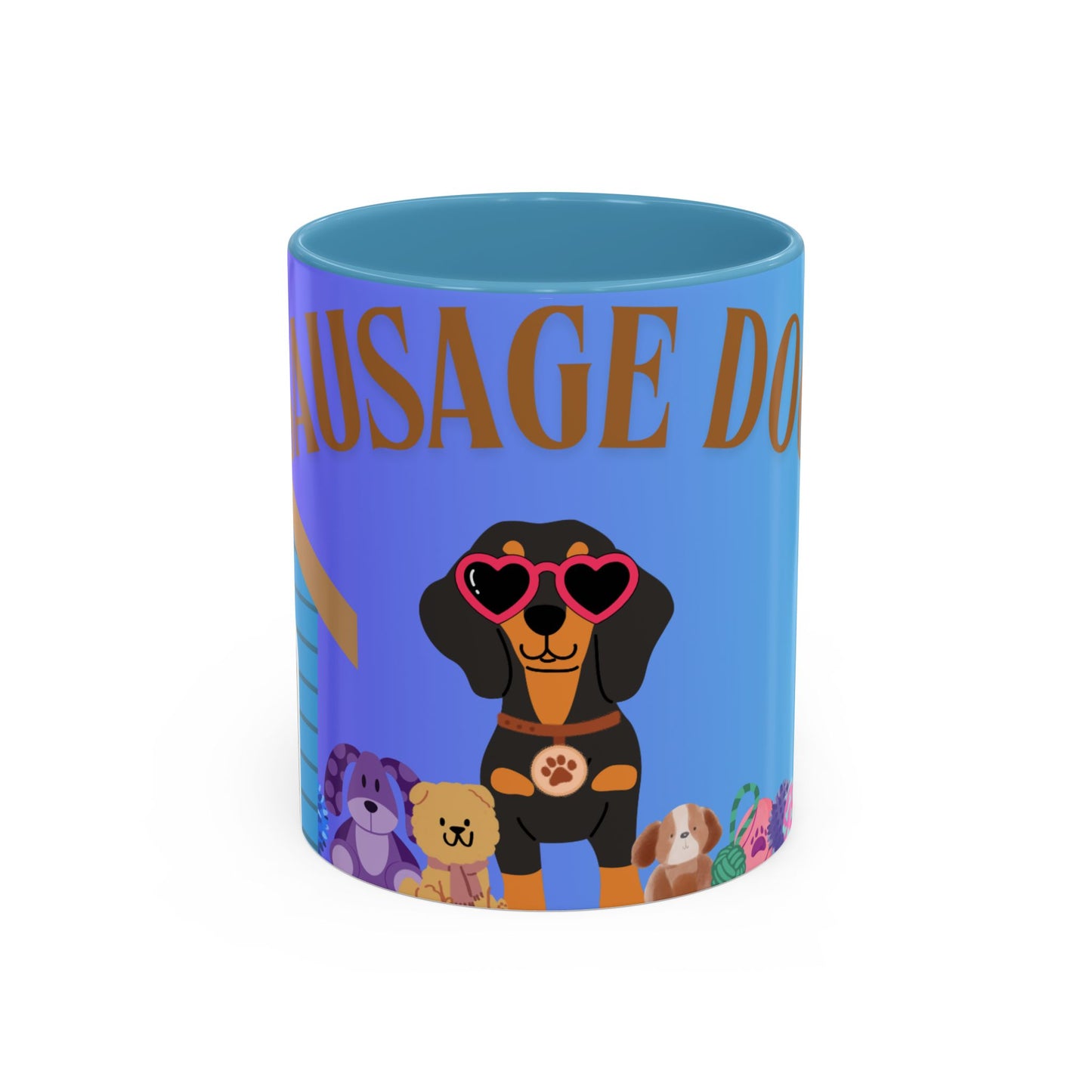 Whimsical Dog-Themed Coffee Mug, Cute Dog Mug, Gifts for Dog Lovers, Pet Owner Mug, Fun Canine Mug, Sausage Dog Coffee Cup