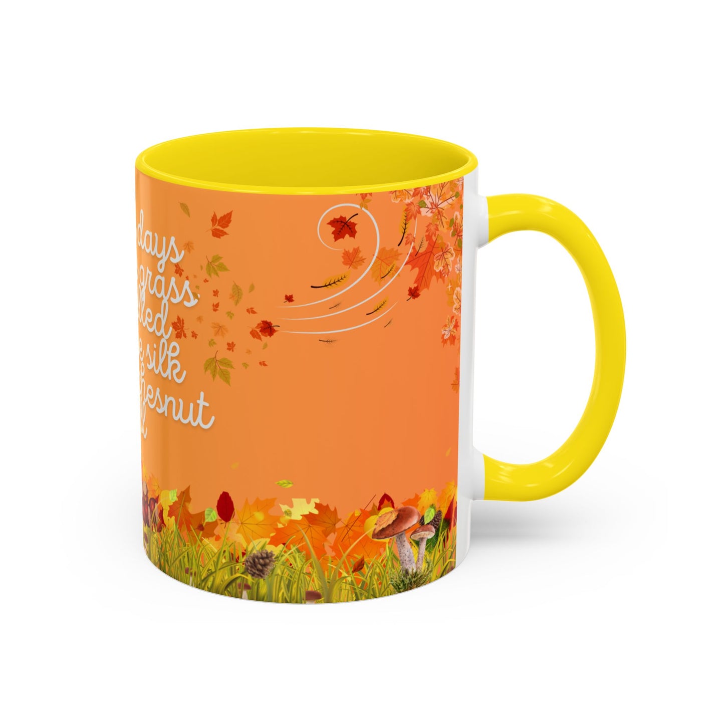 Autumn Vibes Coffee Mug, Perfect for Fall, Seasonal Decor, Gifts for Nature Lovers, Hot Drinks, Cozy Mornings