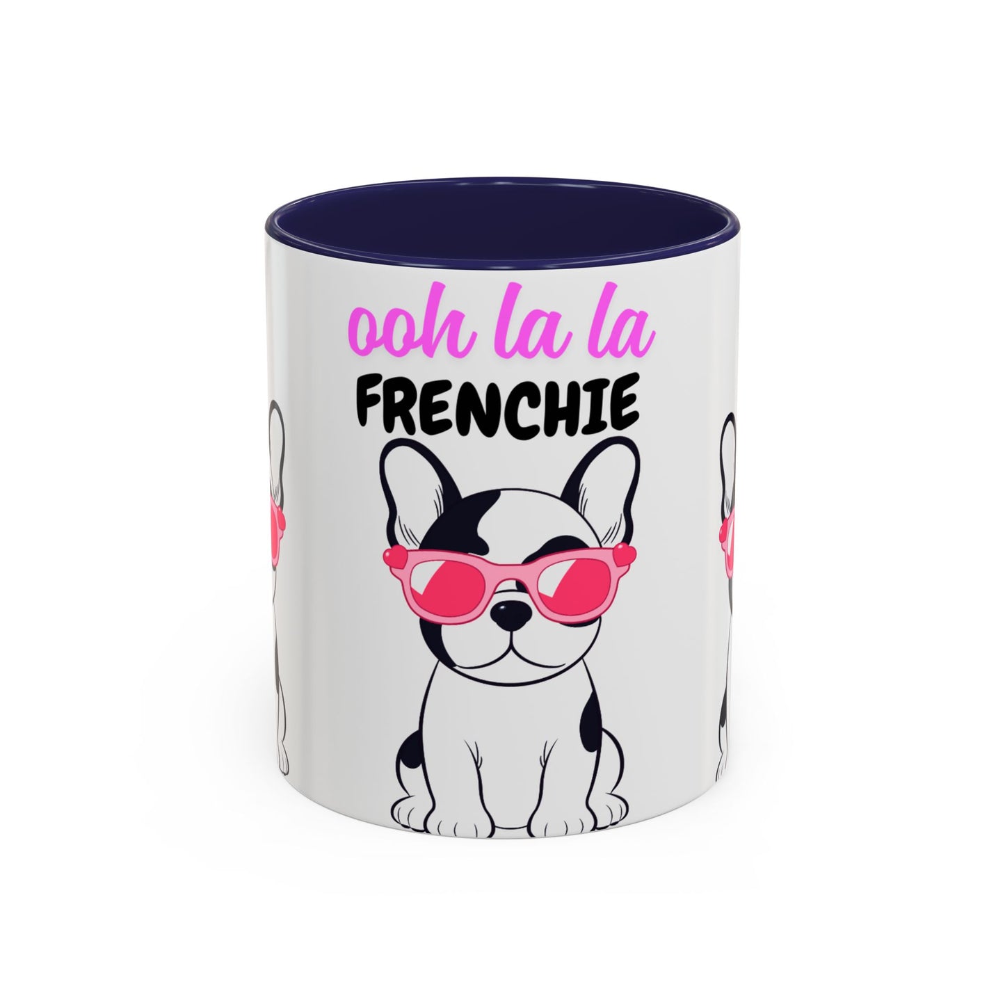 Cute French Bulldog Coffee Mug | Ooh La La Frenchie Cup, Pet Lover Gift, Dog Mom Mug, Animal Lover Present, Funny Coffee Cup