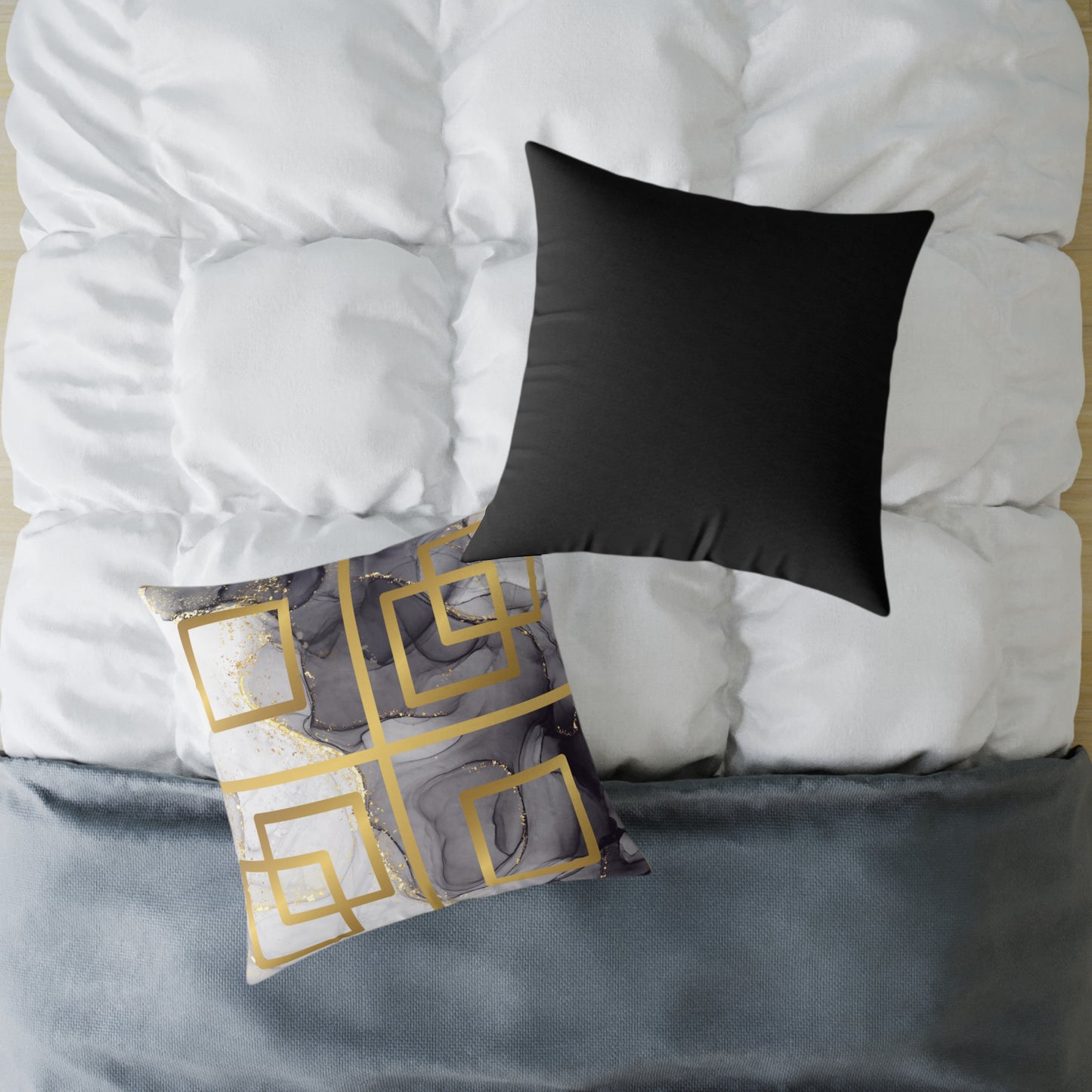 Elegant Geometric Canvas Pillow | Modern Decor, Sofa Cushion, Gift for Home, Interior Design, Minimalist Style