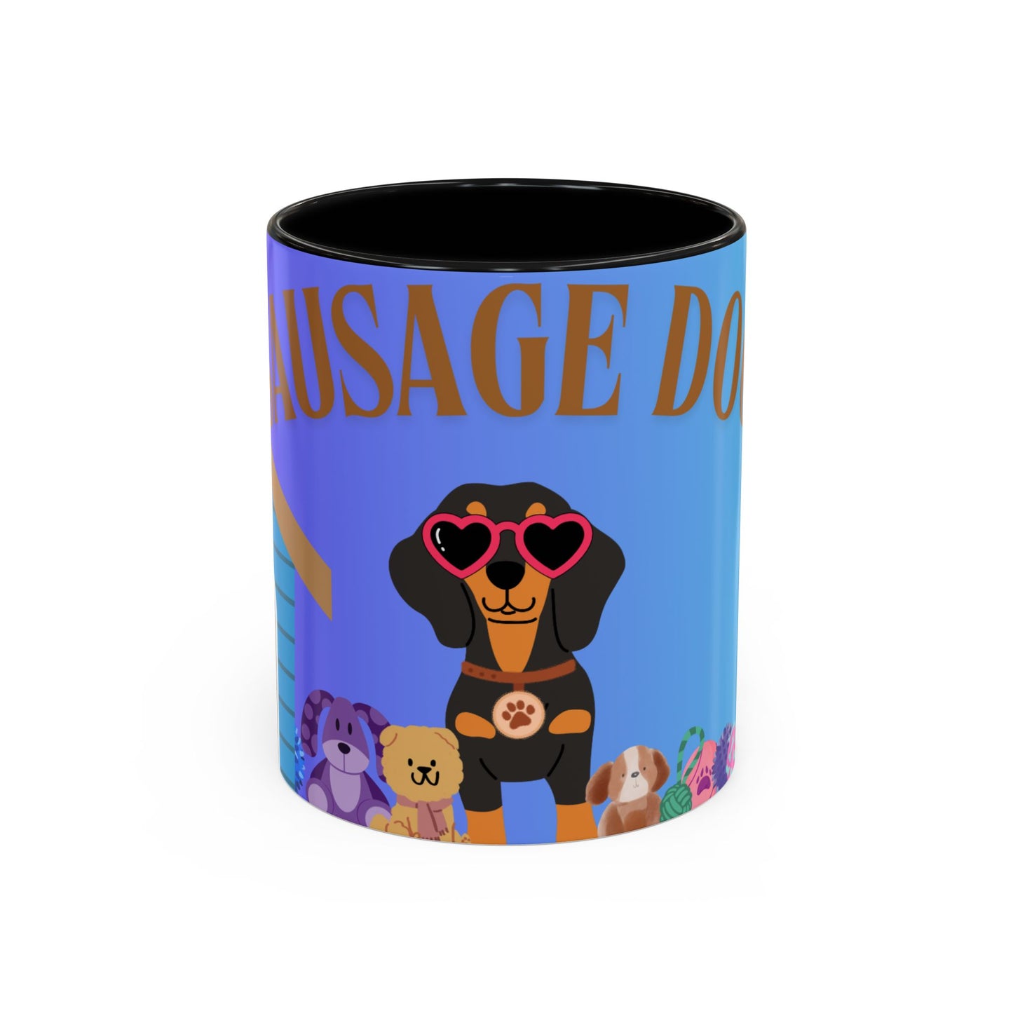 Whimsical Dog-Themed Coffee Mug, Cute Dog Mug, Gifts for Dog Lovers, Pet Owner Mug, Fun Canine Mug, Sausage Dog Coffee Cup