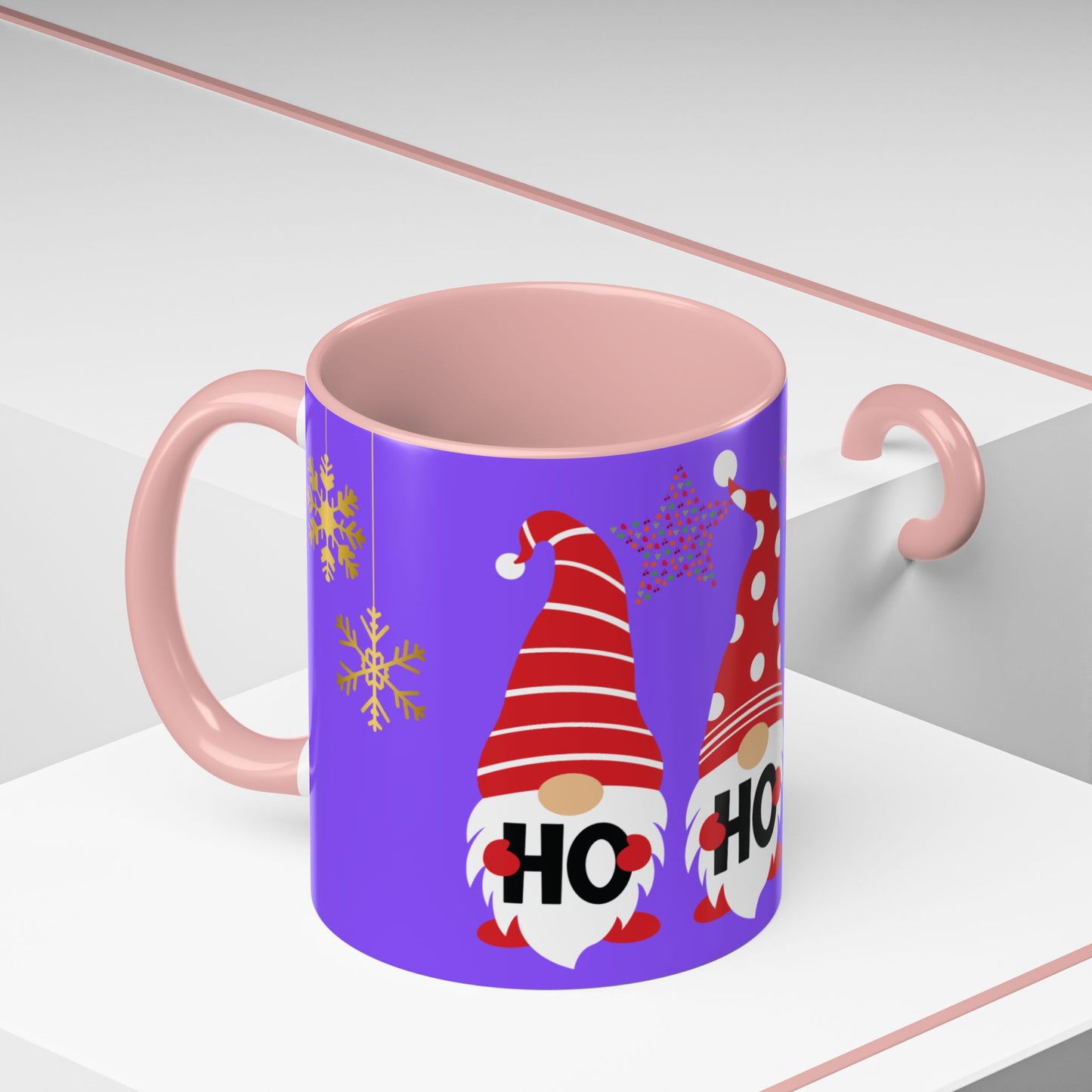 Festive Gnome Coffee Mug - Holiday Gift, Cute Ceramic Mug, Seasonal Beverage, Christmas Decor, Gnome Lovers Gift