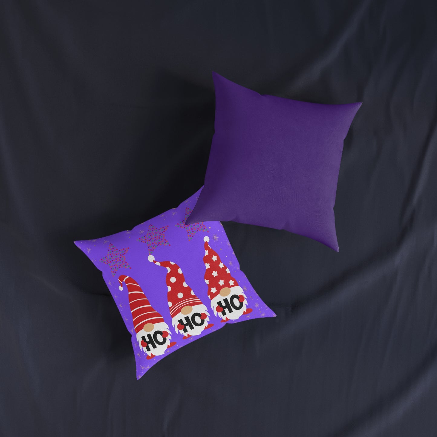 Festive Gnome Throw Pillow | Holiday Decor | Home Accessories | Cozy Gifts | Christmas Cushion