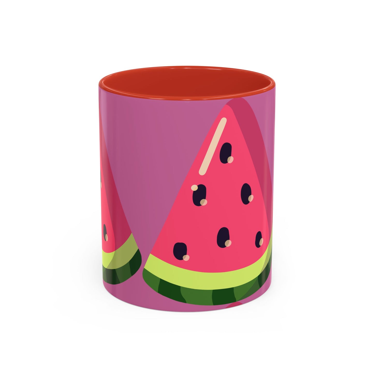 Fun Watermelon Accent Coffee Mug - Perfect for Summer & Tropical Vibes