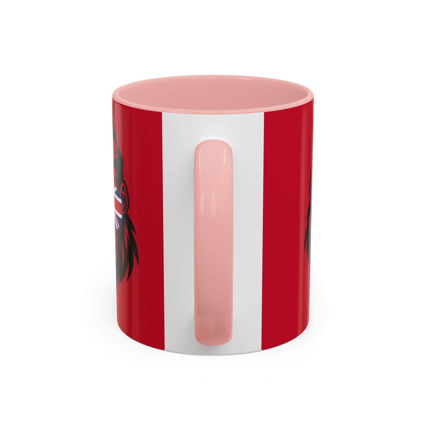 British Gorilla Accent Coffee Mug - Bold Coffee Cup for Animal Lovers, Unique Gift, Fun Kitchen Decor, Perfect for Birthdays, Holidays