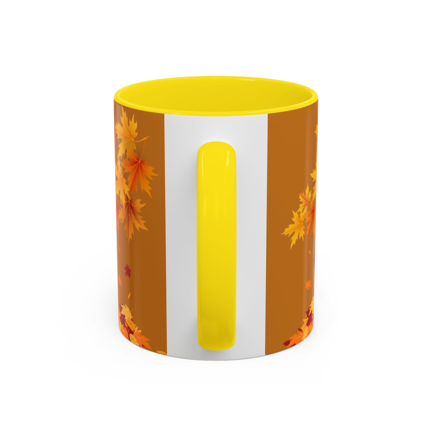 Autumn-Themed Coffee Mug, Cozy Fall Ceramic Mug, Colorful Harvest Cup, Seasonal Drinkware, Thanksgiving Gift