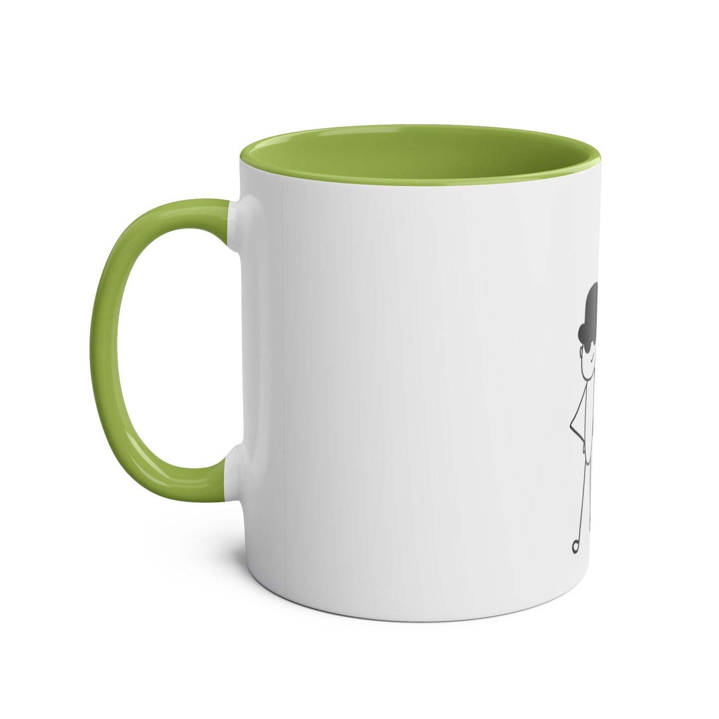 Motivational Two-Tone Coffee Mug, 11oz - Perfect for Daily Inspiration, Office Gift, Teacher Appreciation, Self-Care, Motivation