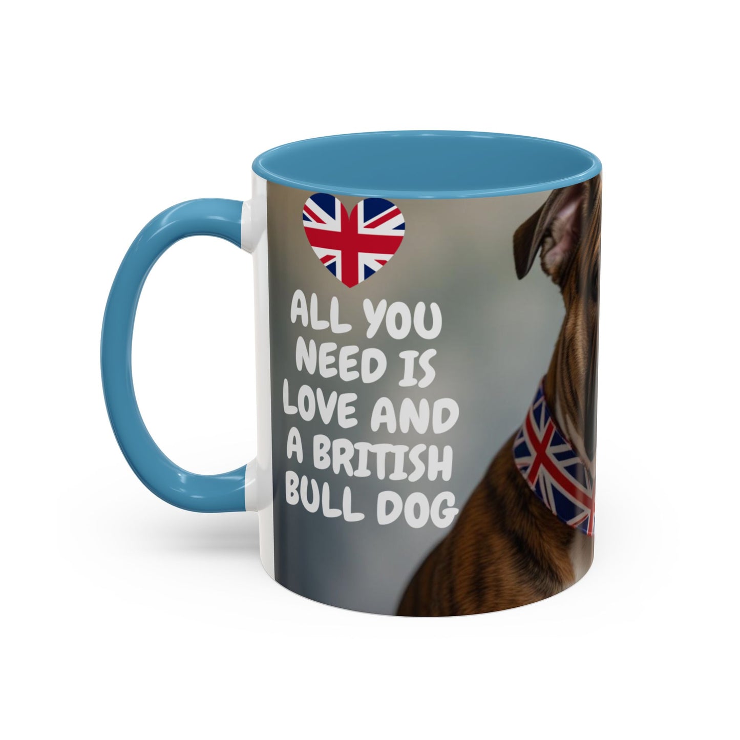 British Bulldog Accent Coffee Mug - Unique Pet Lover Gift, Dog-Themed Drinkware, Funny Dog Mug, Pet Parent Gift, Home & Kitchen Decor
