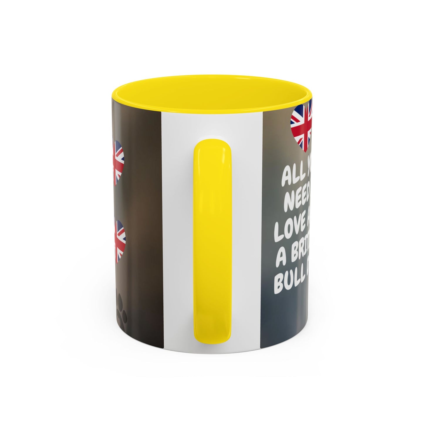British Bulldog Accent Coffee Mug - Unique Pet Lover Gift, Dog-Themed Drinkware, Funny Dog Mug, Pet Parent Gift, Home & Kitchen Decor
