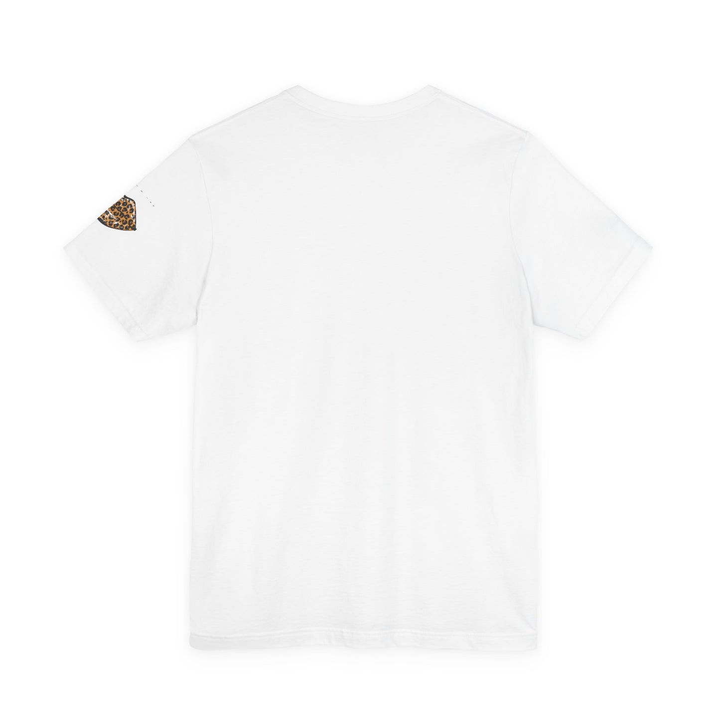 Bonjour Amour Unisex Tee, Cute Fashion T-Shirt, Animal Print Shirt, Gift for Her, Casual Wear