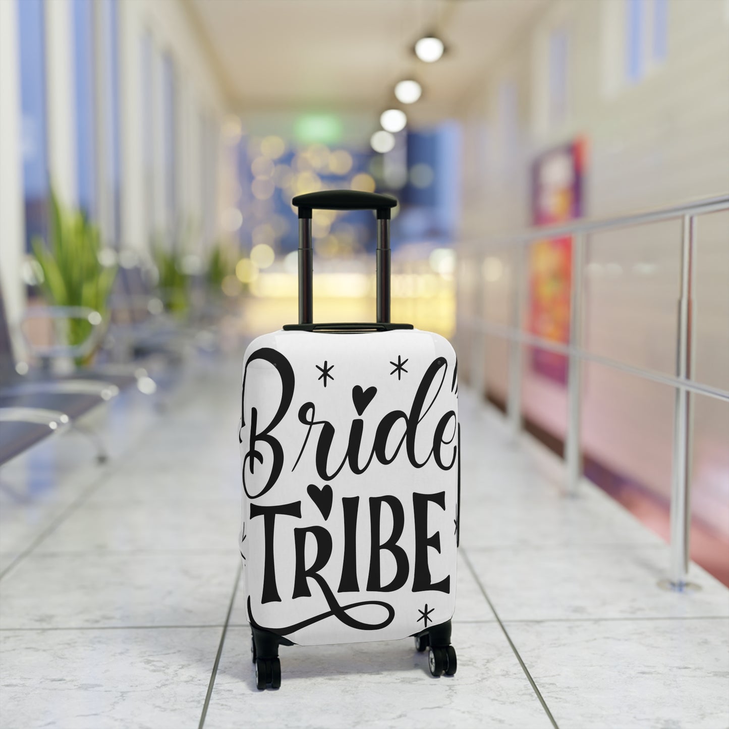 Bridal Party Luggage Cover - Bride Tribe Design