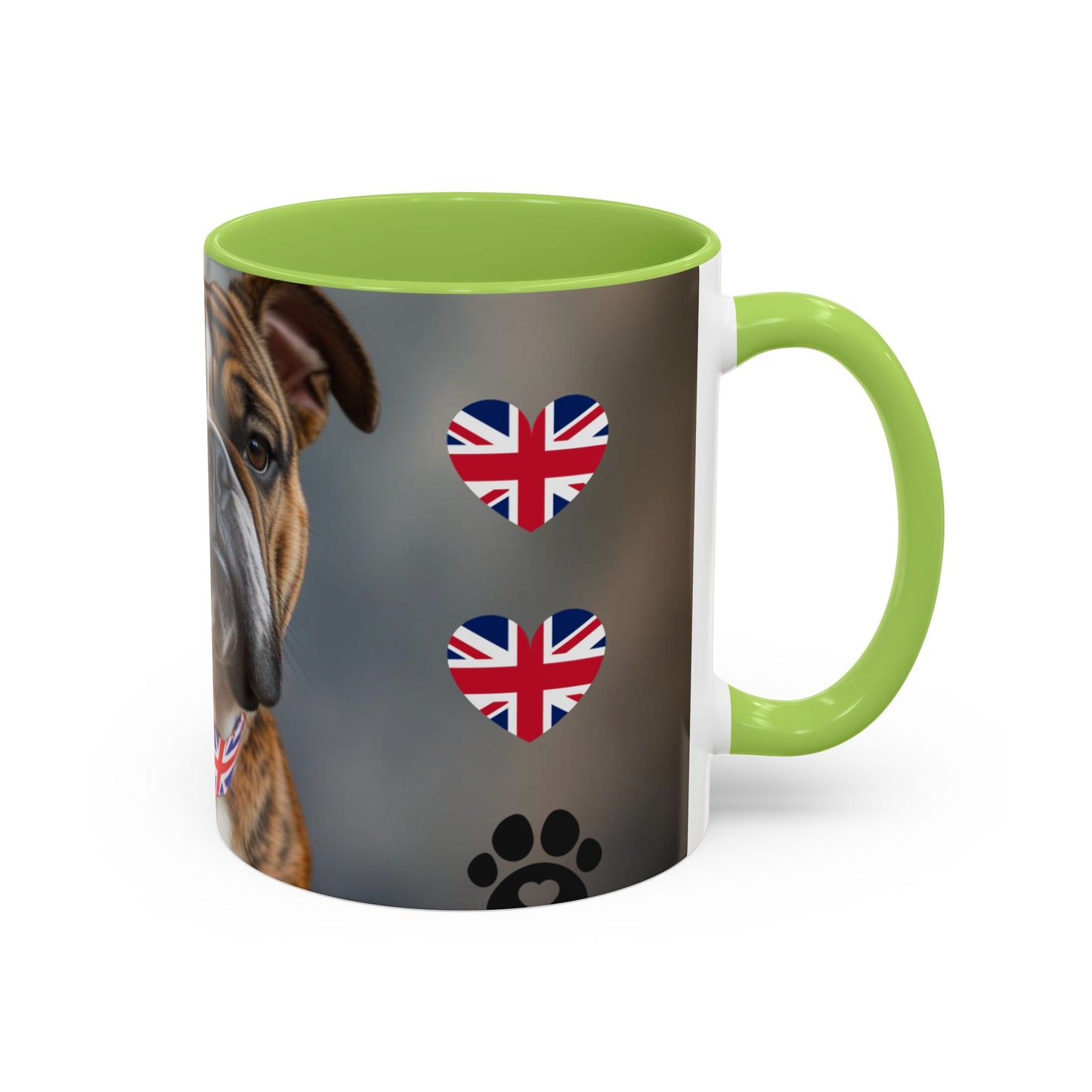 British Bulldog Accent Coffee Mug - Unique Pet Lover Gift, Dog-Themed Drinkware, Funny Dog Mug, Pet Parent Gift, Home & Kitchen Decor